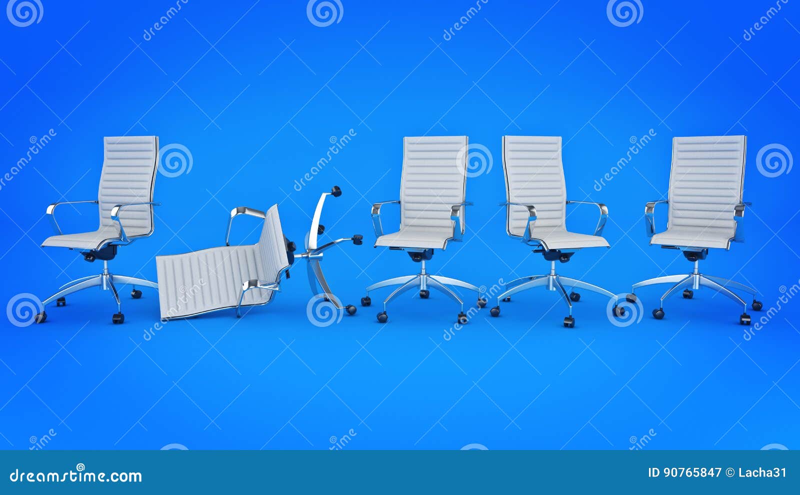 Office chair concept stock illustration. Illustration of idea 90765847