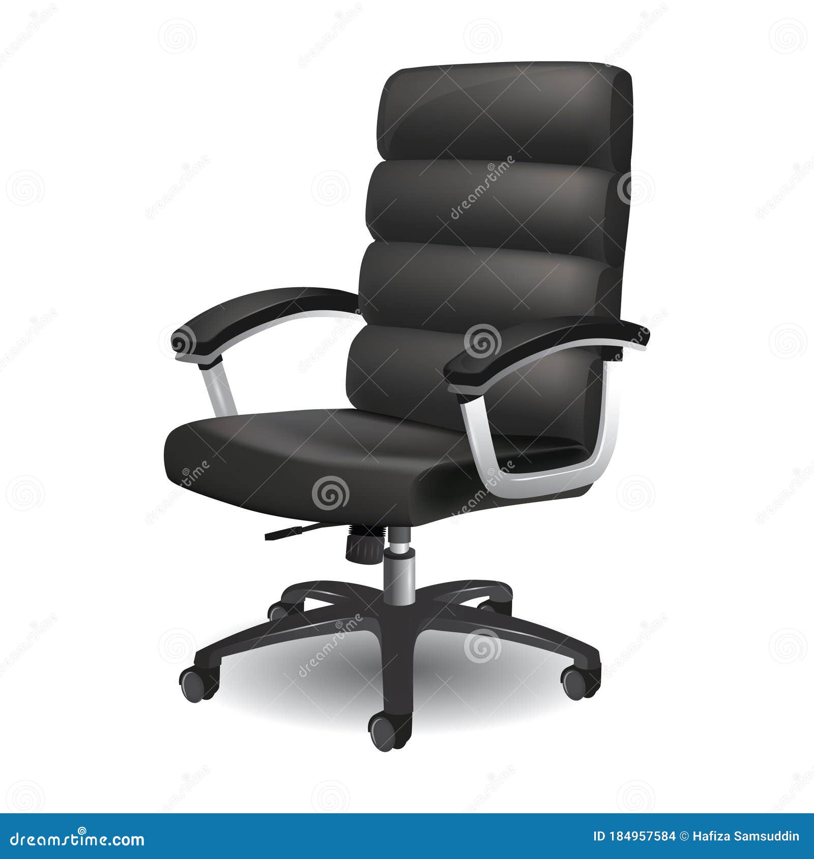 Office Chair Vector Illustration Decorative Background Design Stock Illustration Illustration Of Wheels Seats 184957584