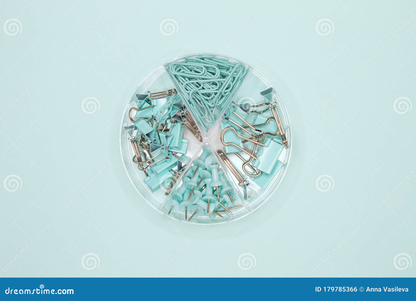 Office clips and binders stock photo. Image of abstract 179785366