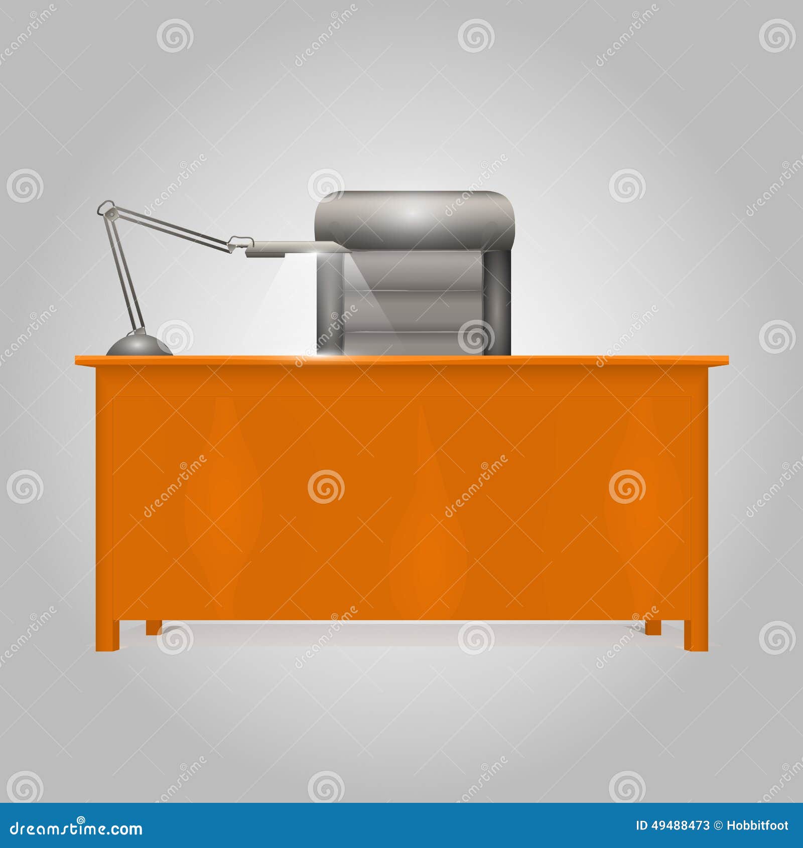 Office Desk Director stock vector. Illustration of helpful 49488473