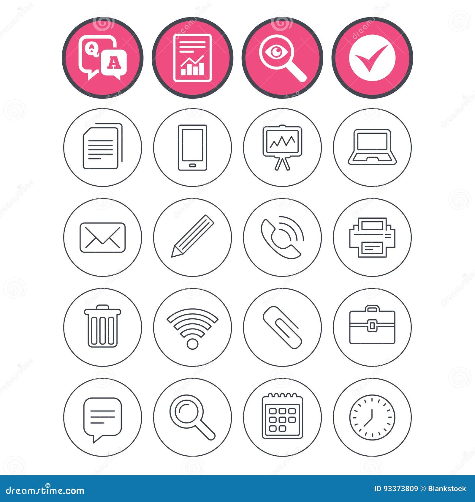 Paperclip Question Mark Cartoon Character Clip Vector Illustration