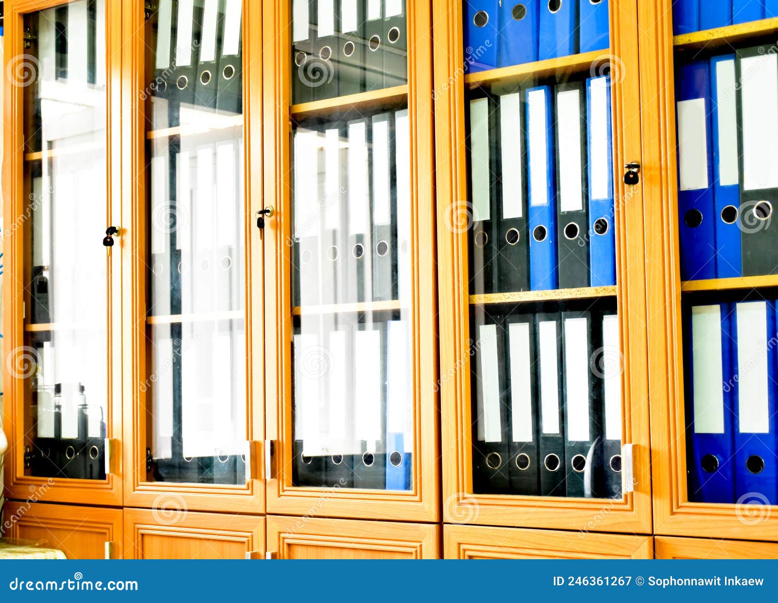 An office file cabinet stock image. Image of archive - 246361267