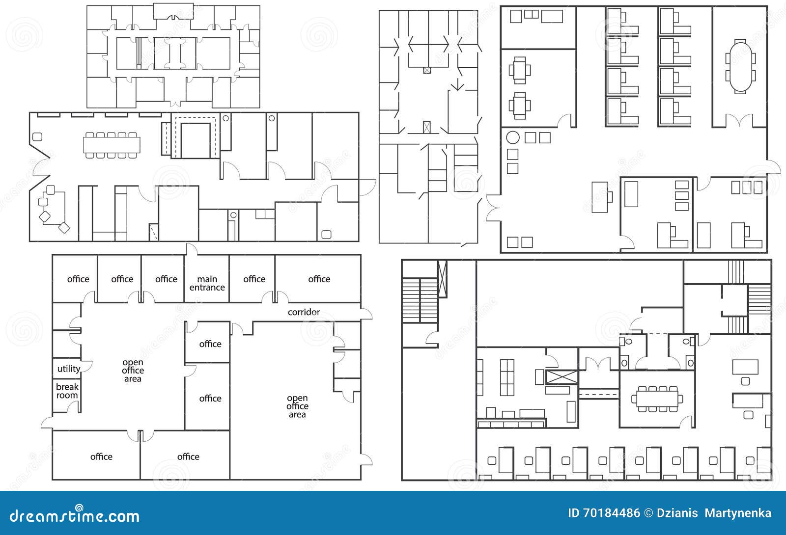 Floor Plan Of Office Building