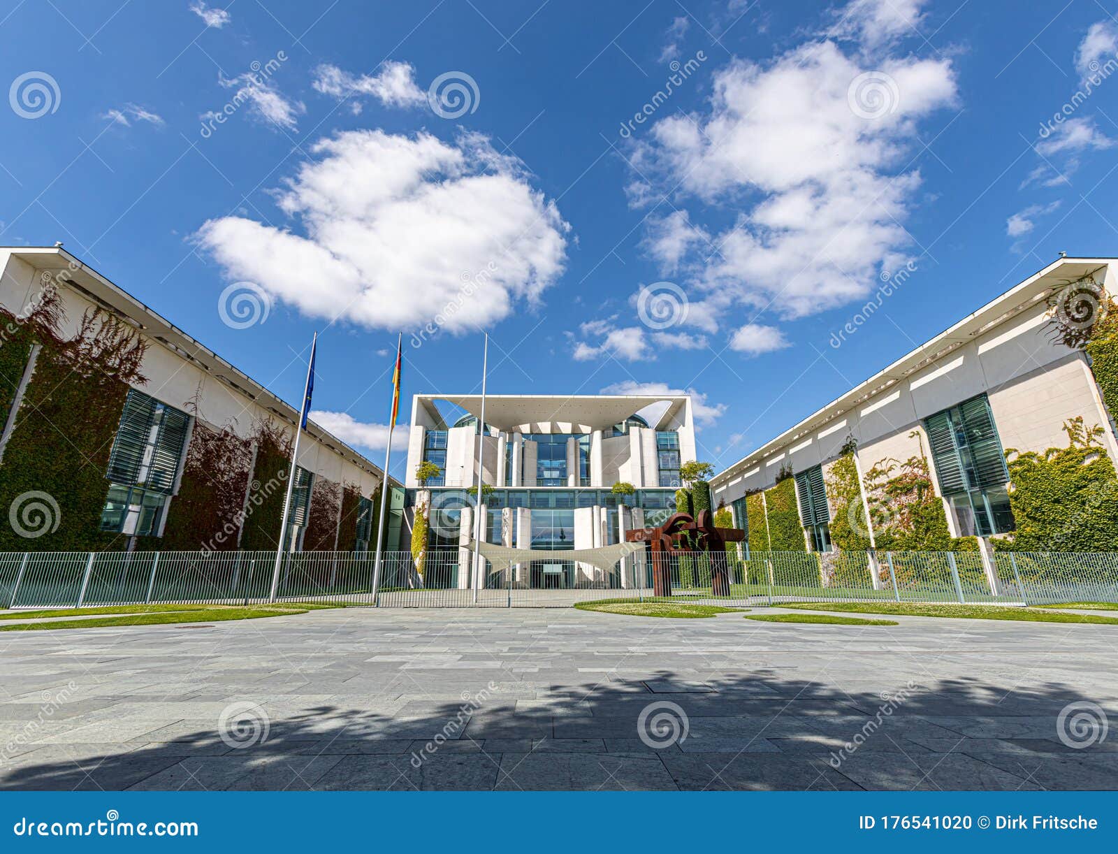 office of german counselor angela merkel in berlin