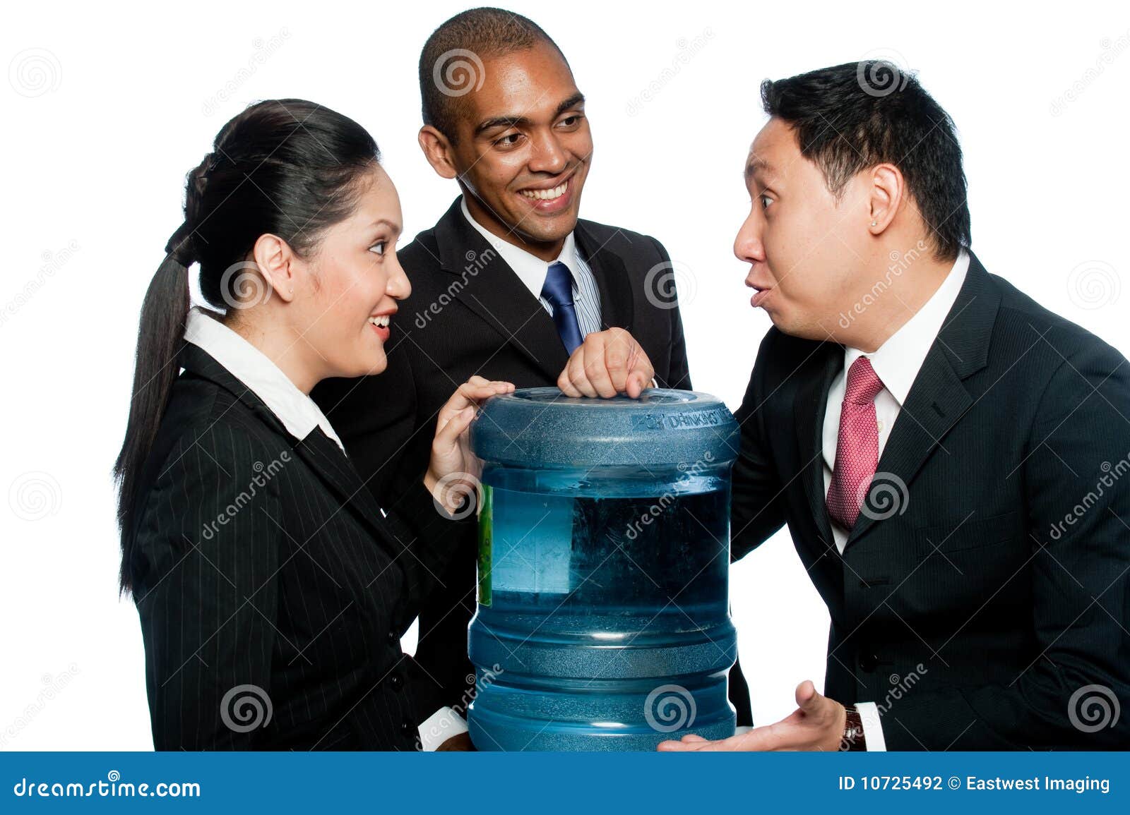 Office Gossip stock photo. Image of smiling, cooler, female 10725492