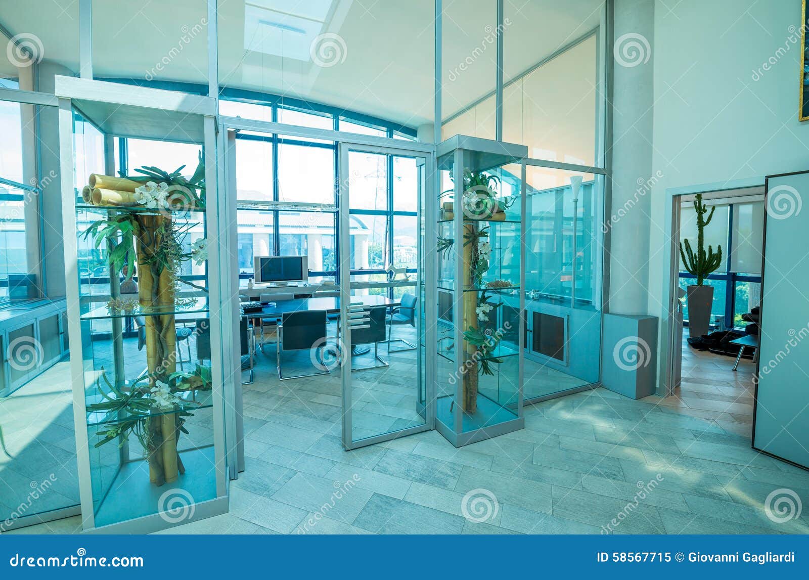 Office Glass Door Design