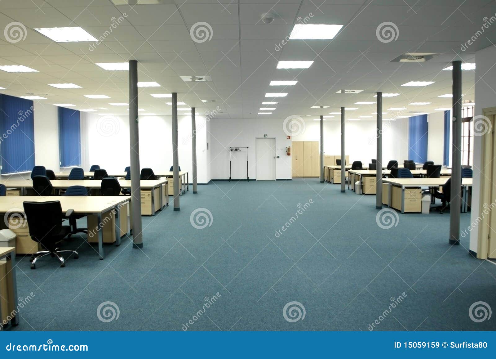 office interior modern empty open space office 15059159