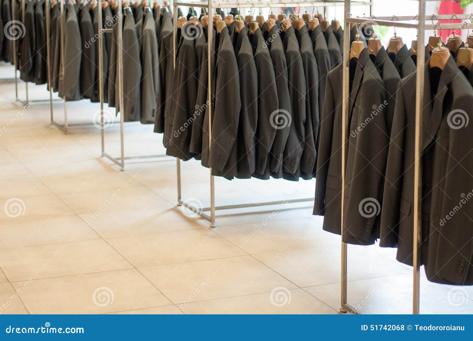 Office jackets rows stock photo. Image of material, layer 51742068