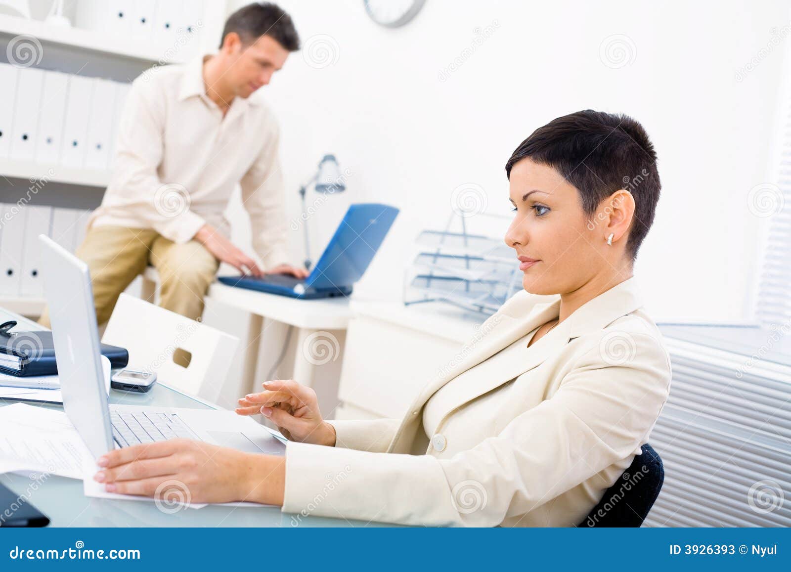 Office Life stock image. Image of associates, businessteam 3926393