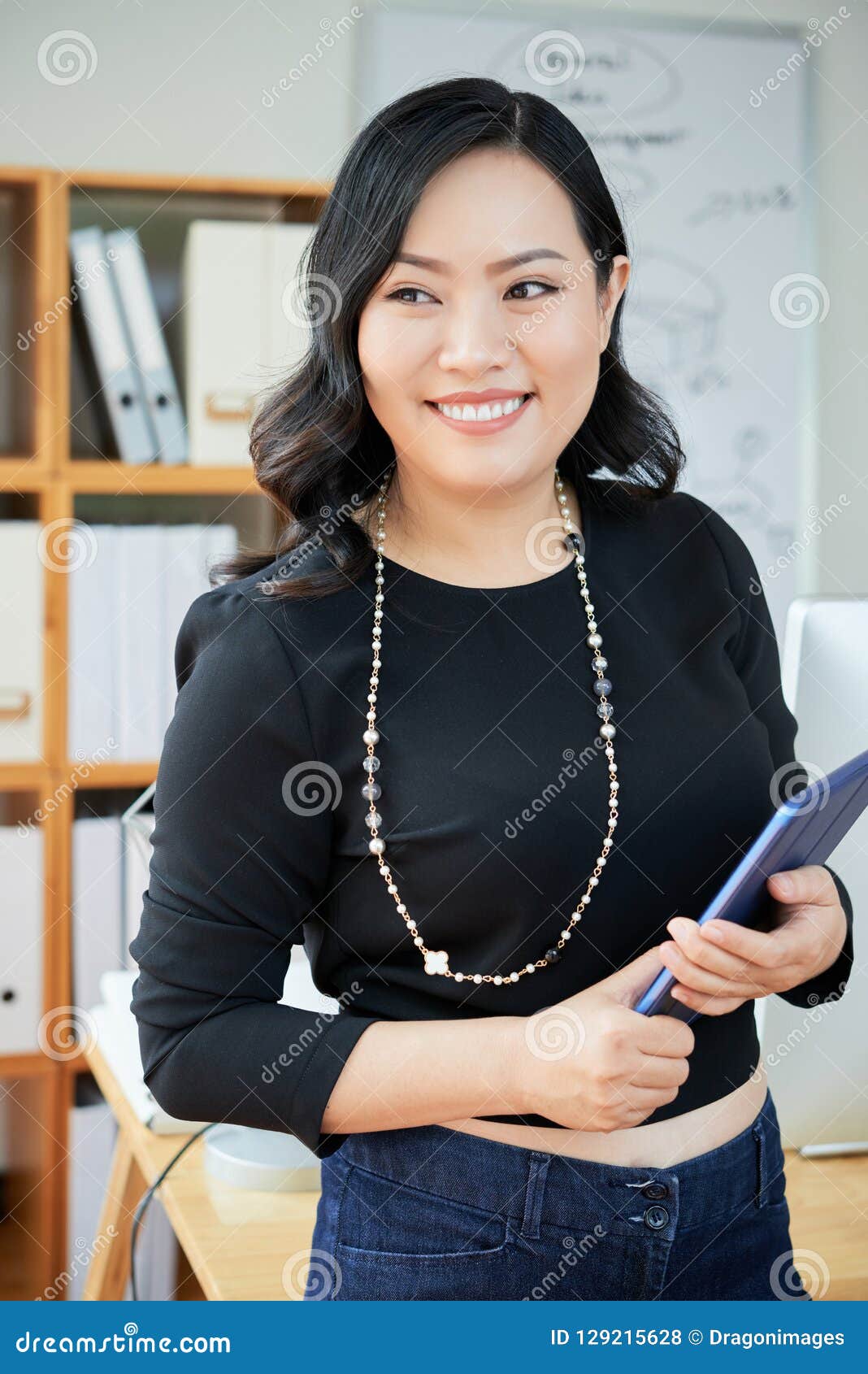 Office manager stock photo. Image of computer, lifestyle 129215628