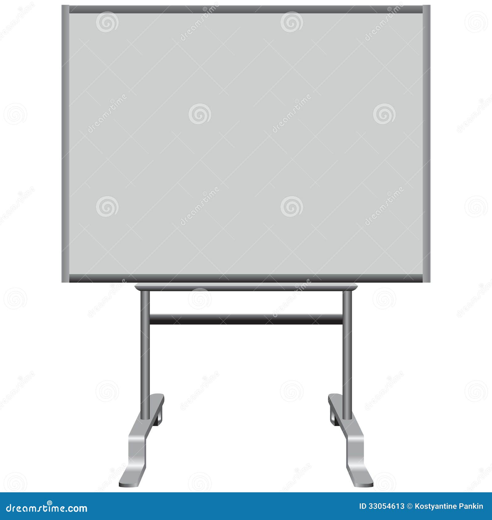 Office Plastic Board To Write Stock Vector - Illustration of object, learn:  33054613