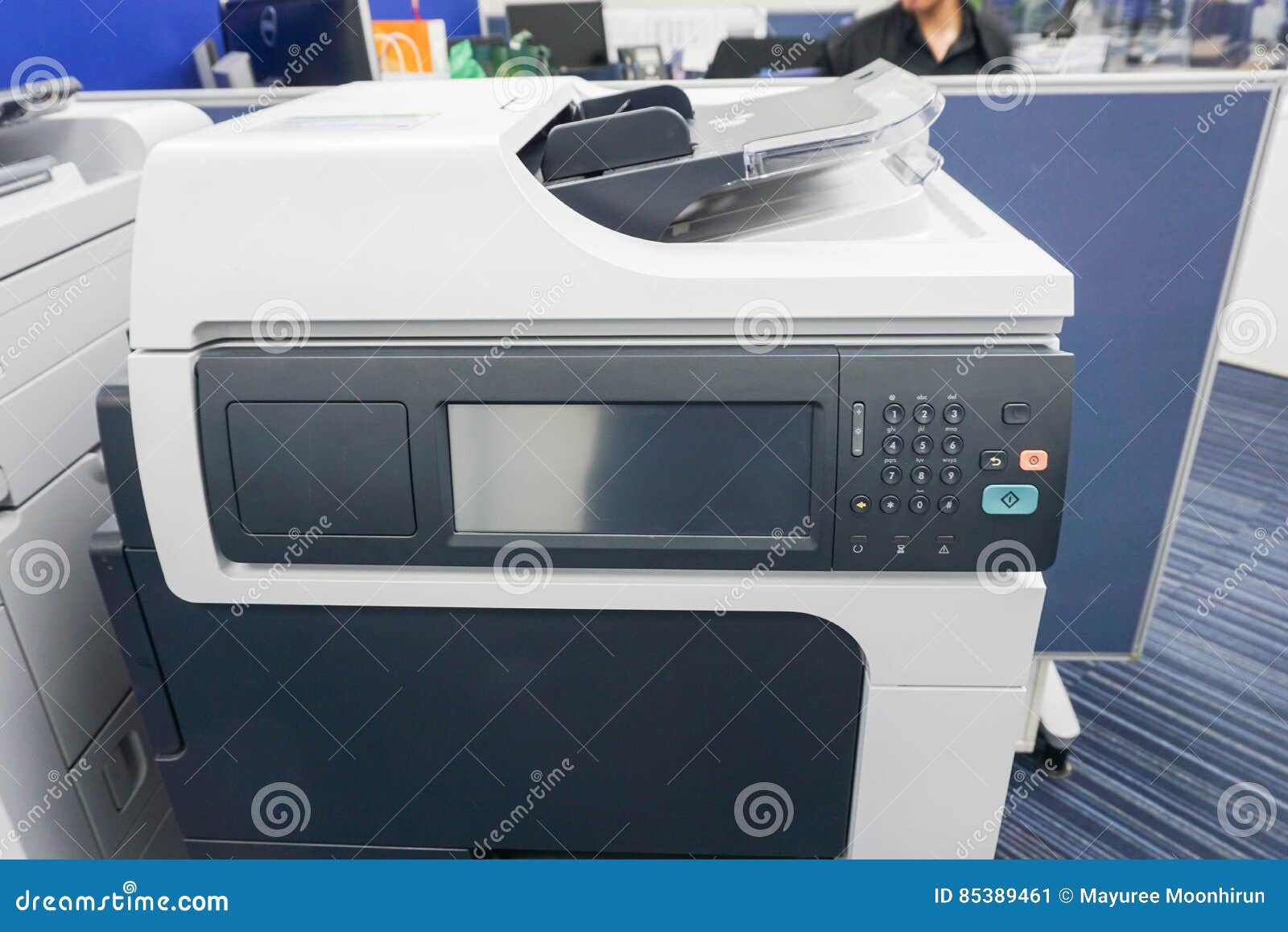 Office Printer Standby for Printing Stock Image Image of printer