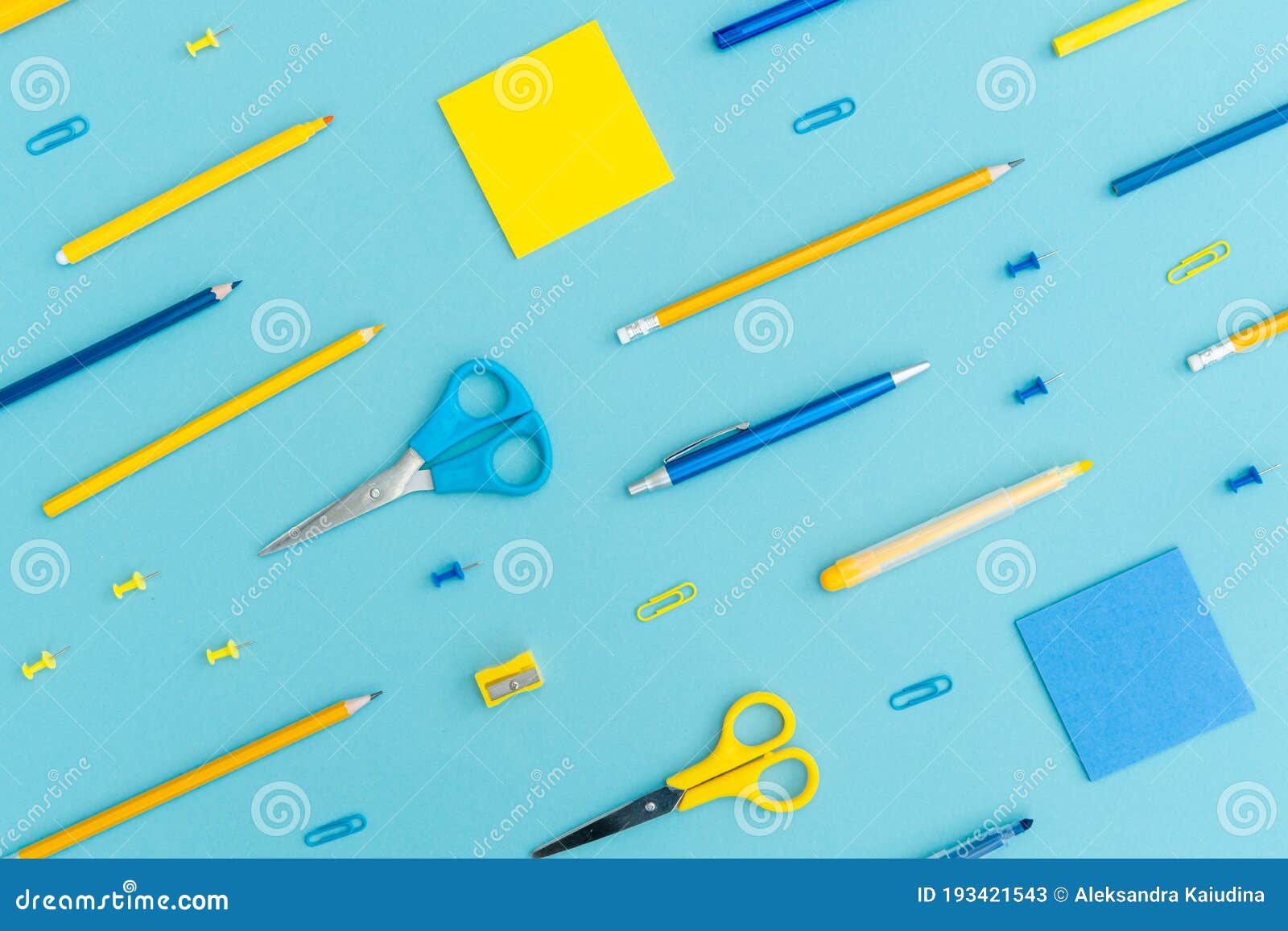 Office and school supplies stock image. Image of board 193421543