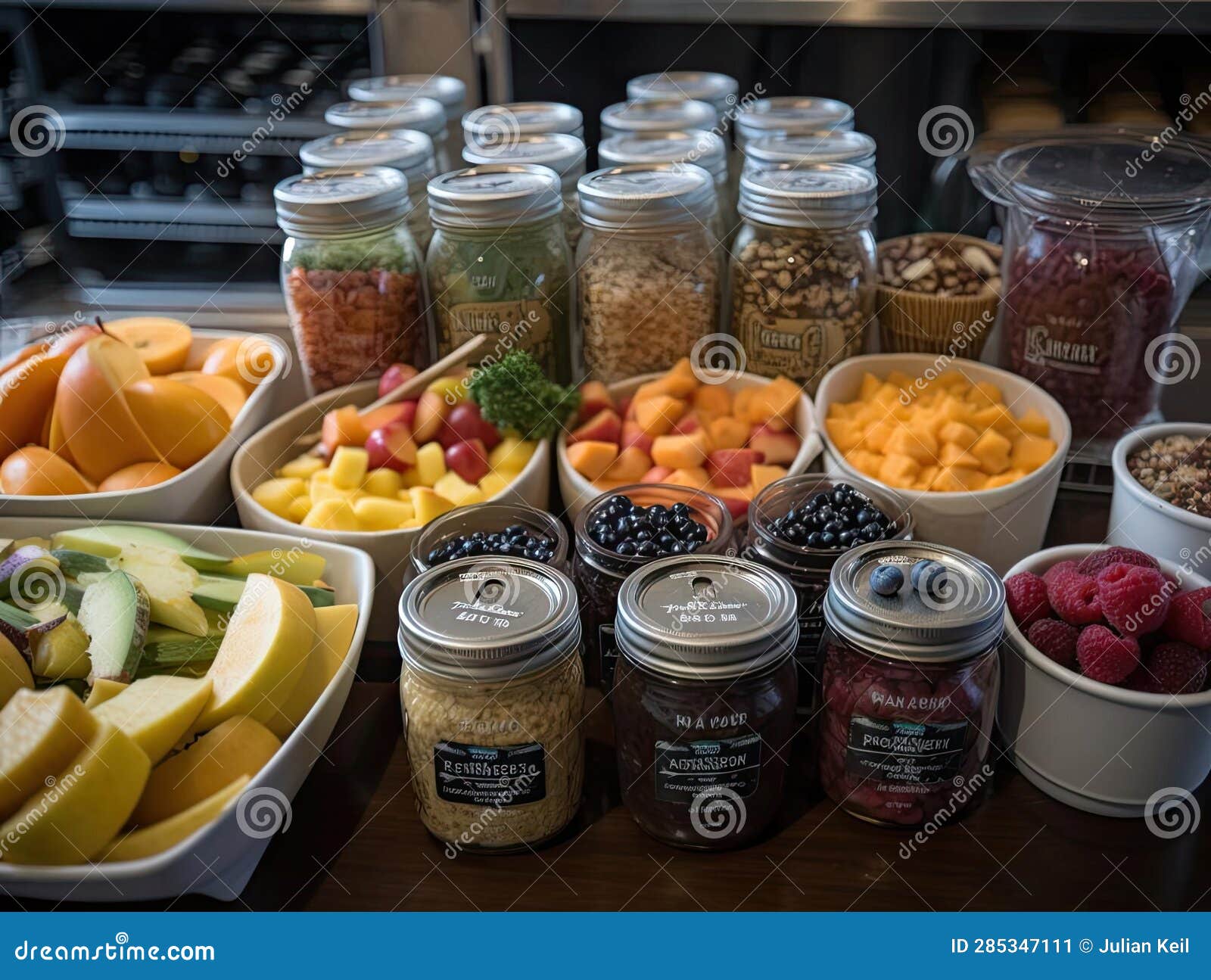 Office Snack Bar with Healthy Food Options Stock Illustration Illustration of healthy, sony