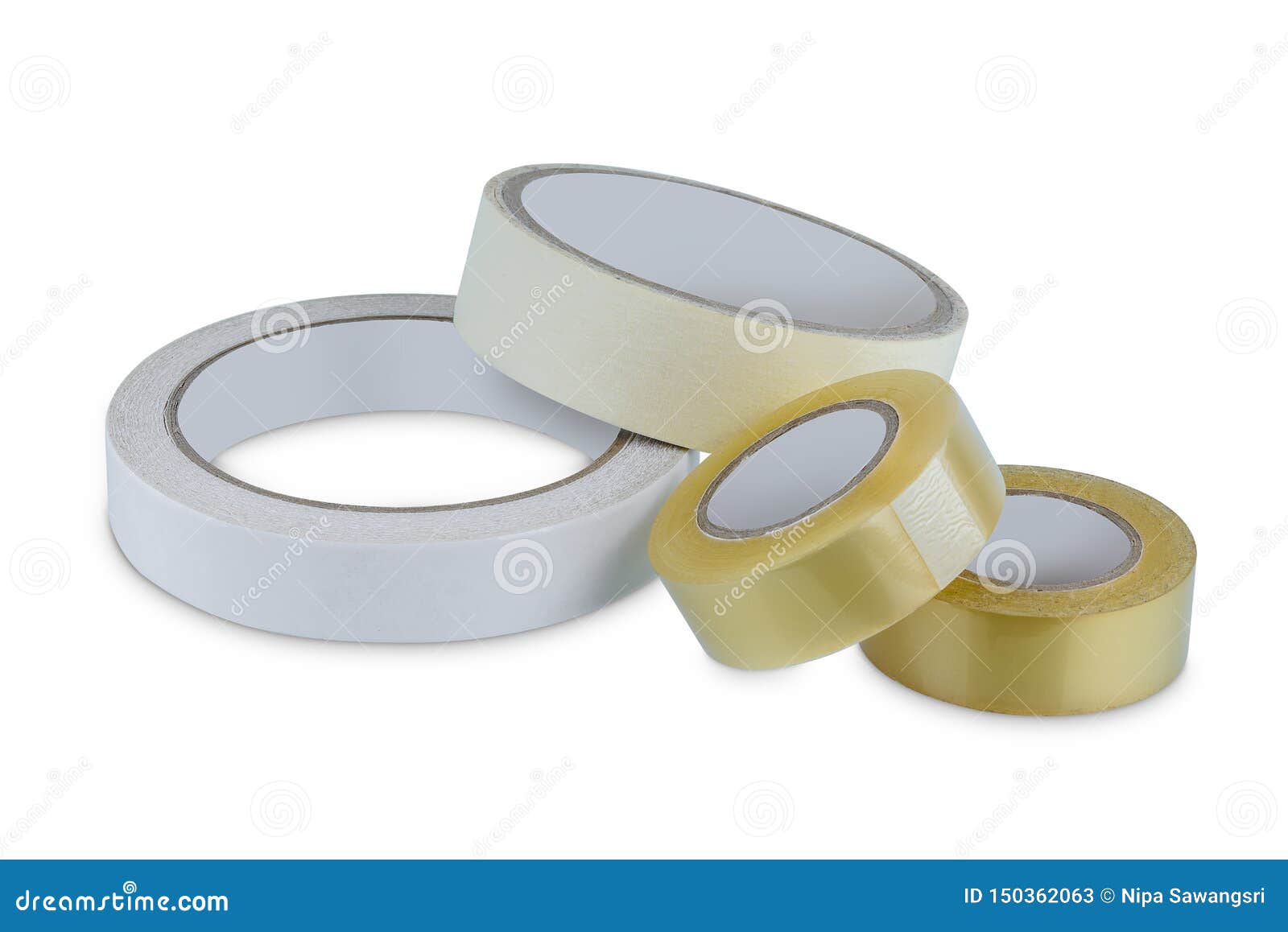Office Stationary Roll of Glue Tape, Masking Tape, Doublesided
