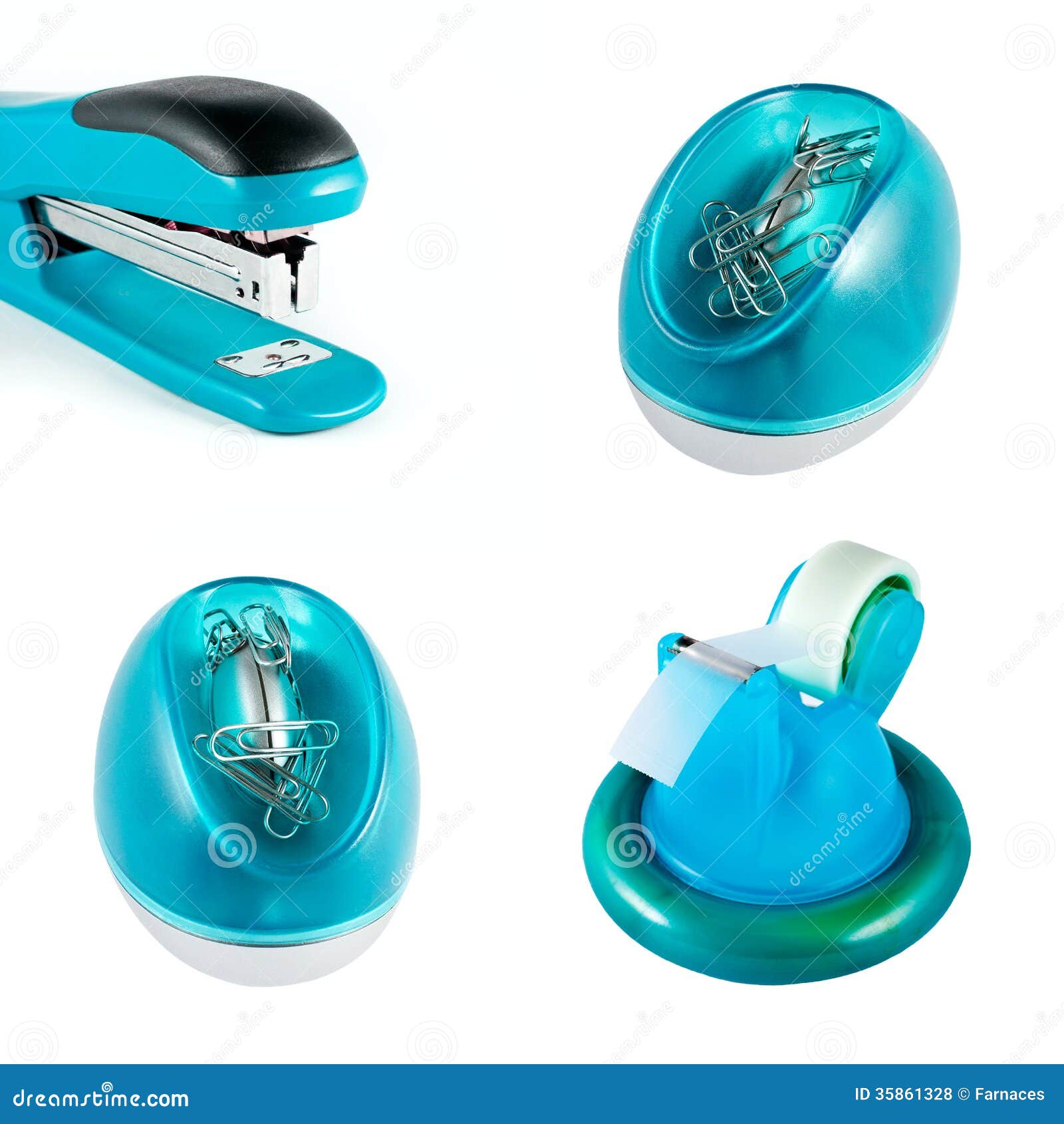 Office supplies stock photo. Image of business, colorful 35861328