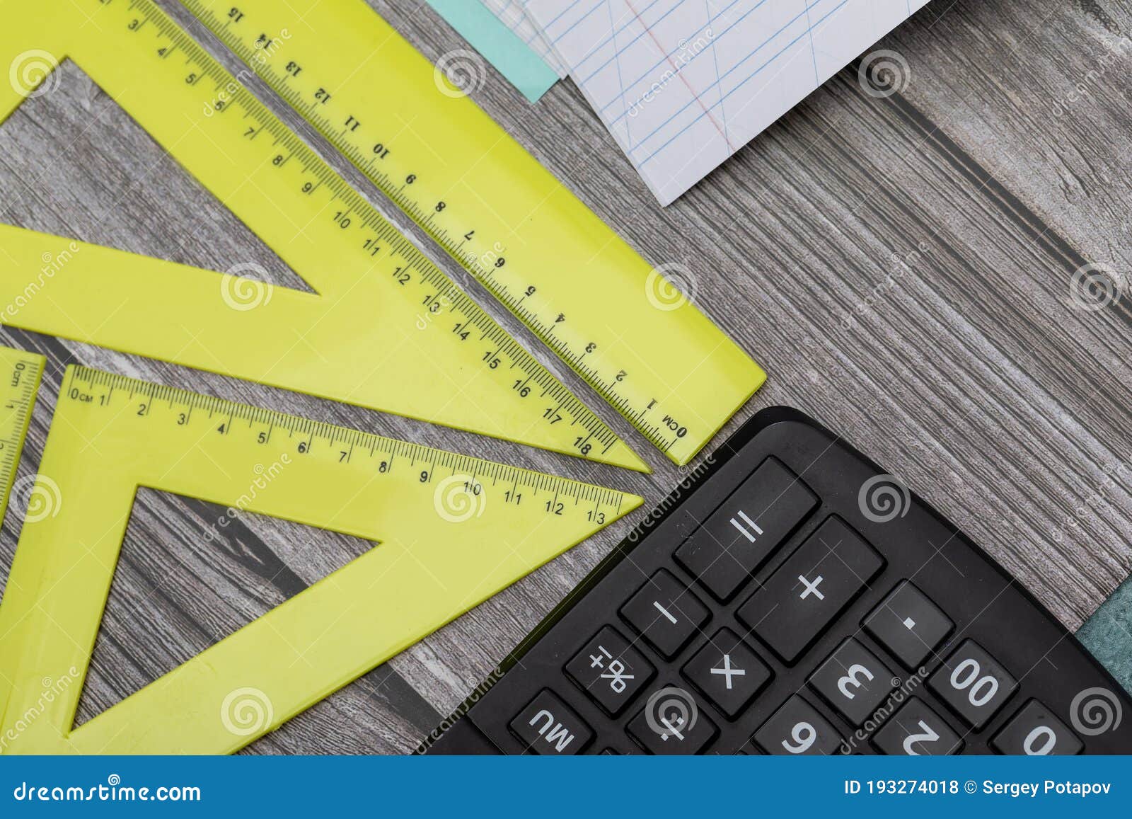 Office Supplies or Supplies for School and University Study on the