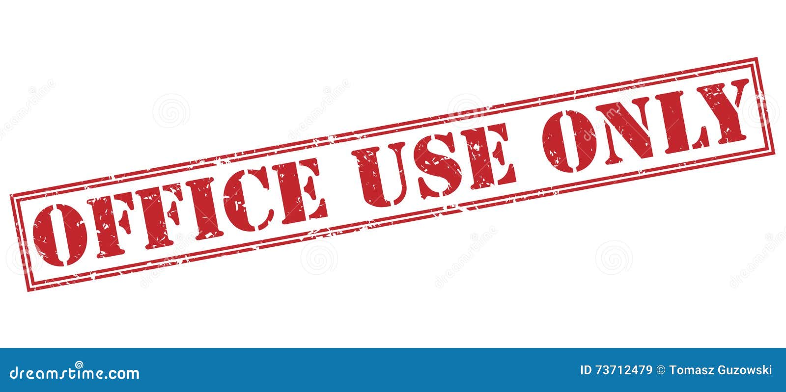 Office use only red stamp stock illustration. Illustration of stamp