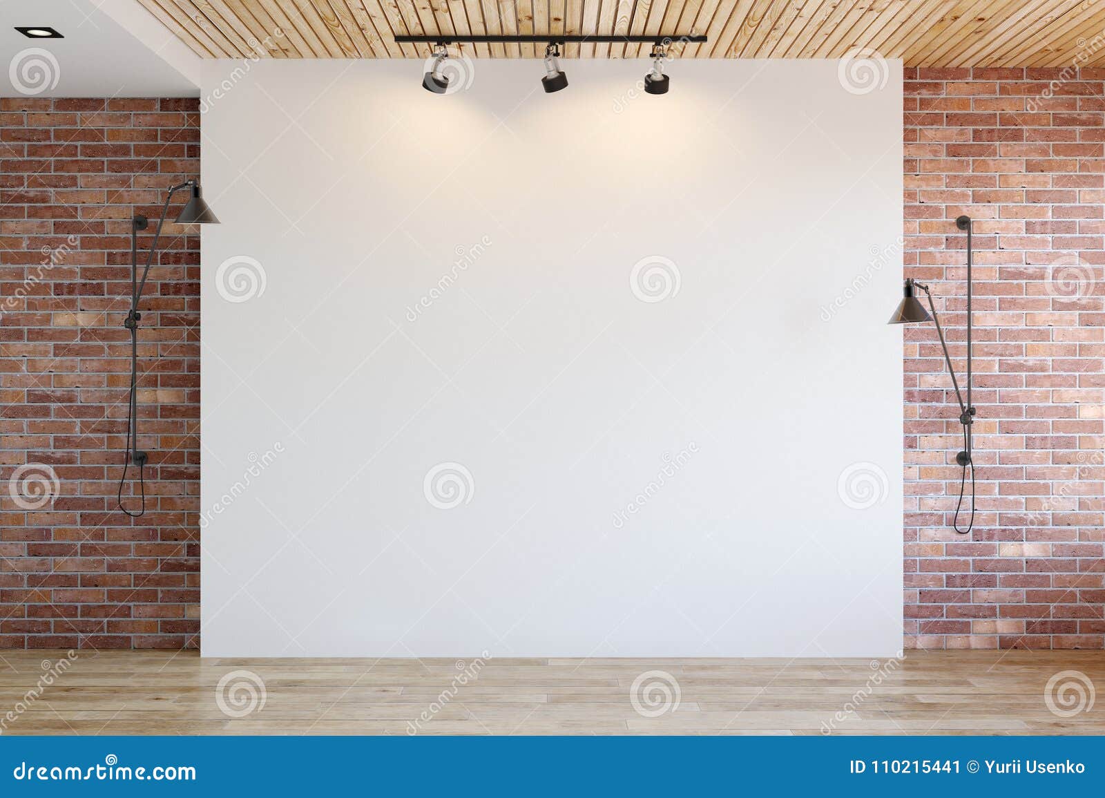 Download Office Wall Mock Up Interior Wall Art 3d Rendering 3d Illustration Editorial Photo Illustration Of Interior Child 110215441