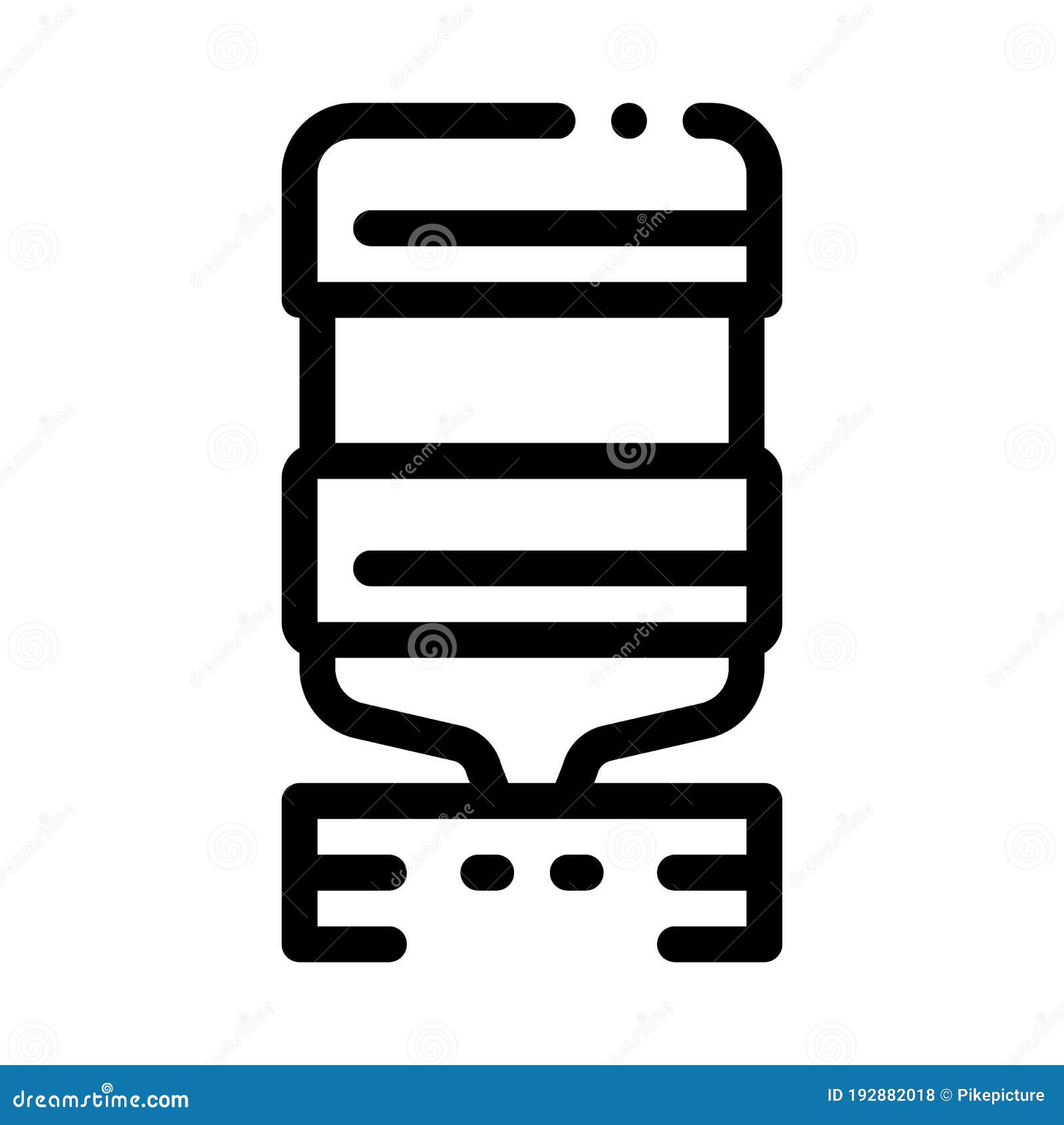 Office Water Cooler Icon Vector Outline Illustration Stock Vector ...