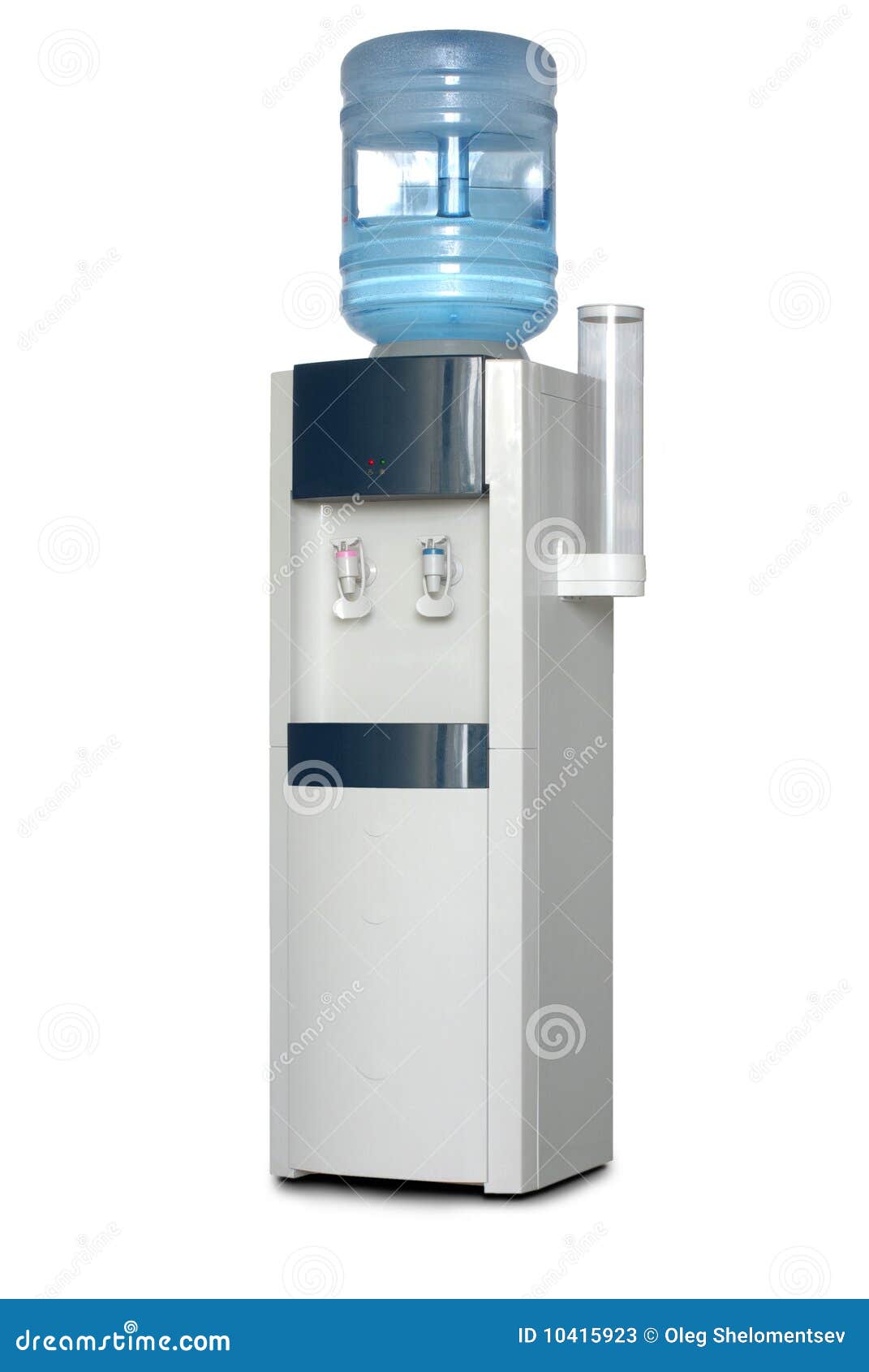 Office water dispenser. stock image. Image of bottle - 10415923