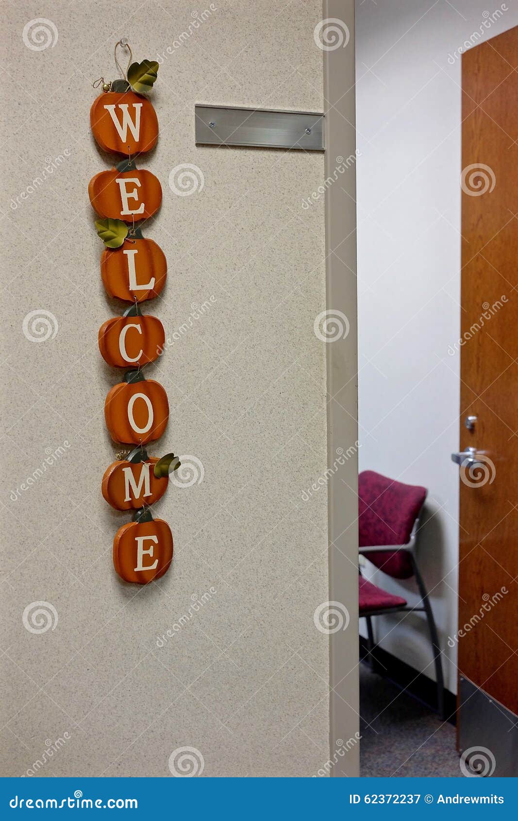Office Welcome Sign Stock Image Image Of Theme Letters 62372237