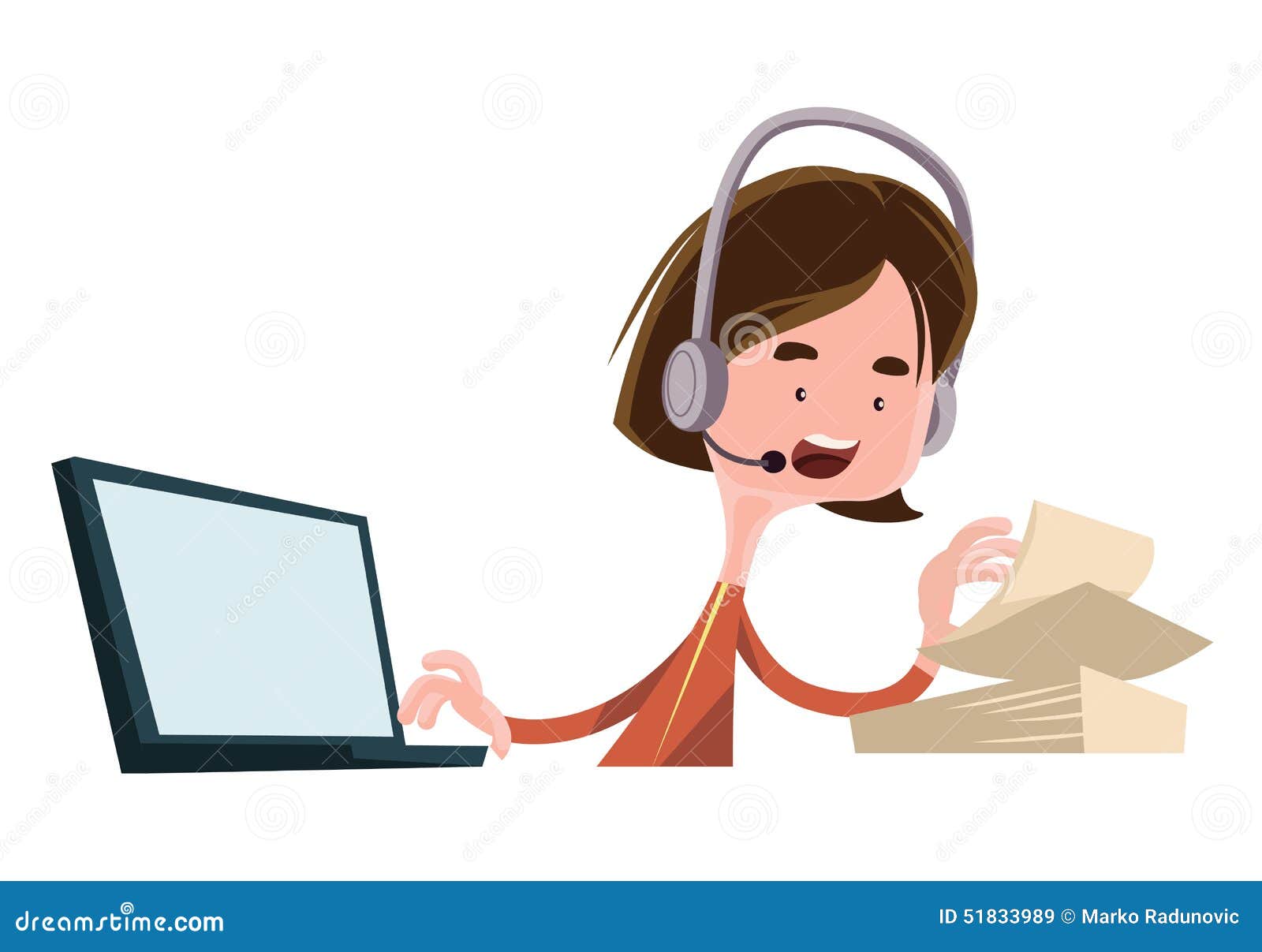 Office Worker Job Employee Talking Illustration Cartoon Character Illustration 51833989 - Megapixl Office Worker Job Employee Talking Illustration Cartoon Character Illustration 51833989 - Megapixl