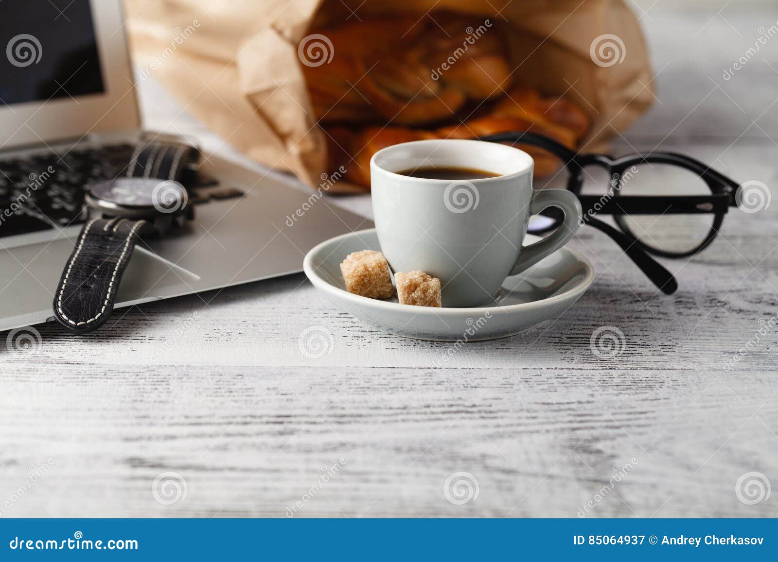 Coffee Break Time At Work