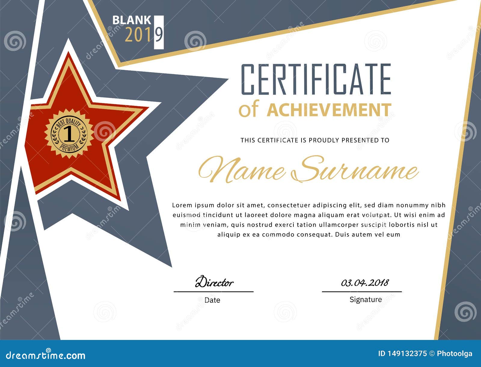 Certificate Star Stock Illustrations – 20,20 Certificate Star With Regard To Star Certificate Templates Free