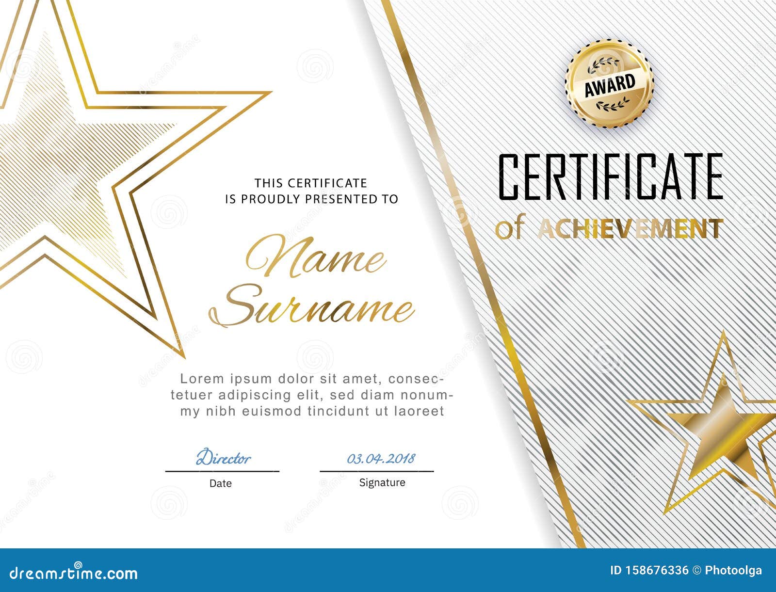 Certificate Star Stock Illustrations – 20,20 Certificate Star For Star Naming Certificate Template