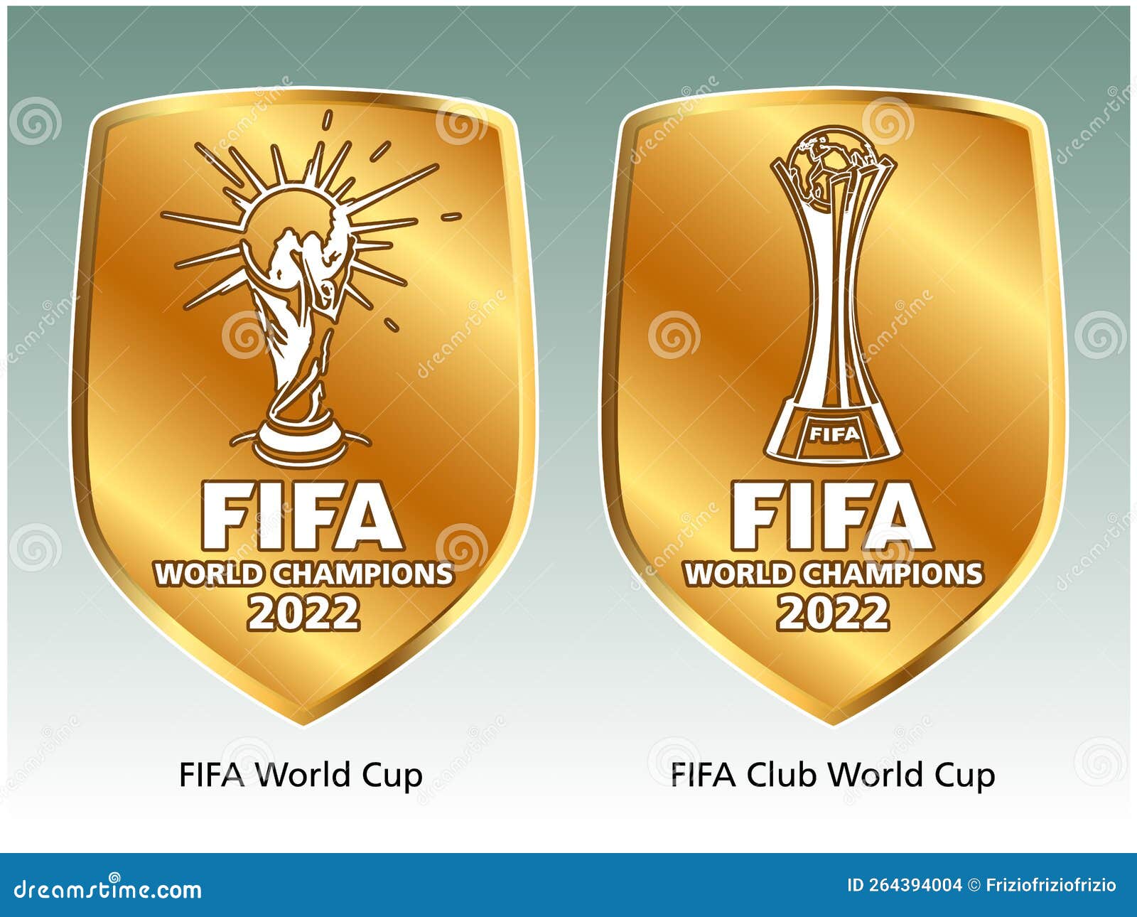 FIFA World Champion Badge for National and Club Teams Editorial Stock Image  - Illustration of coach, field: 264394004