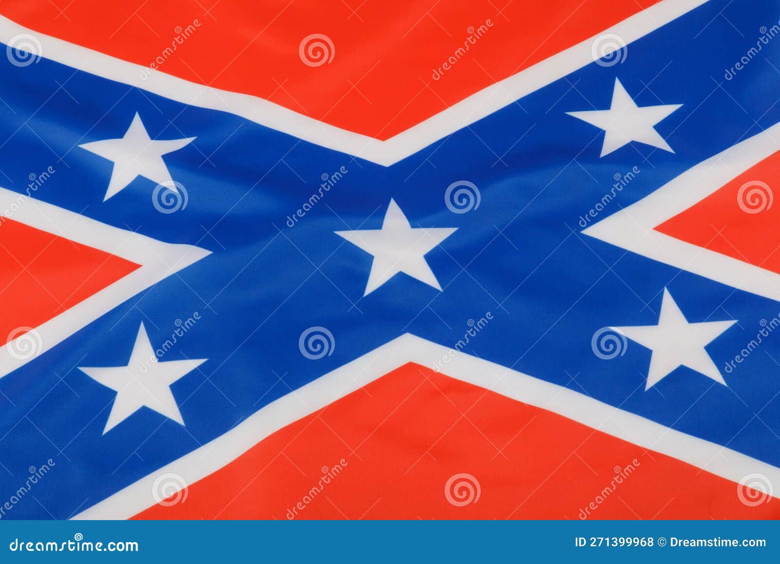 The Official Flag of the Confederate States of America Stock Photo ...
