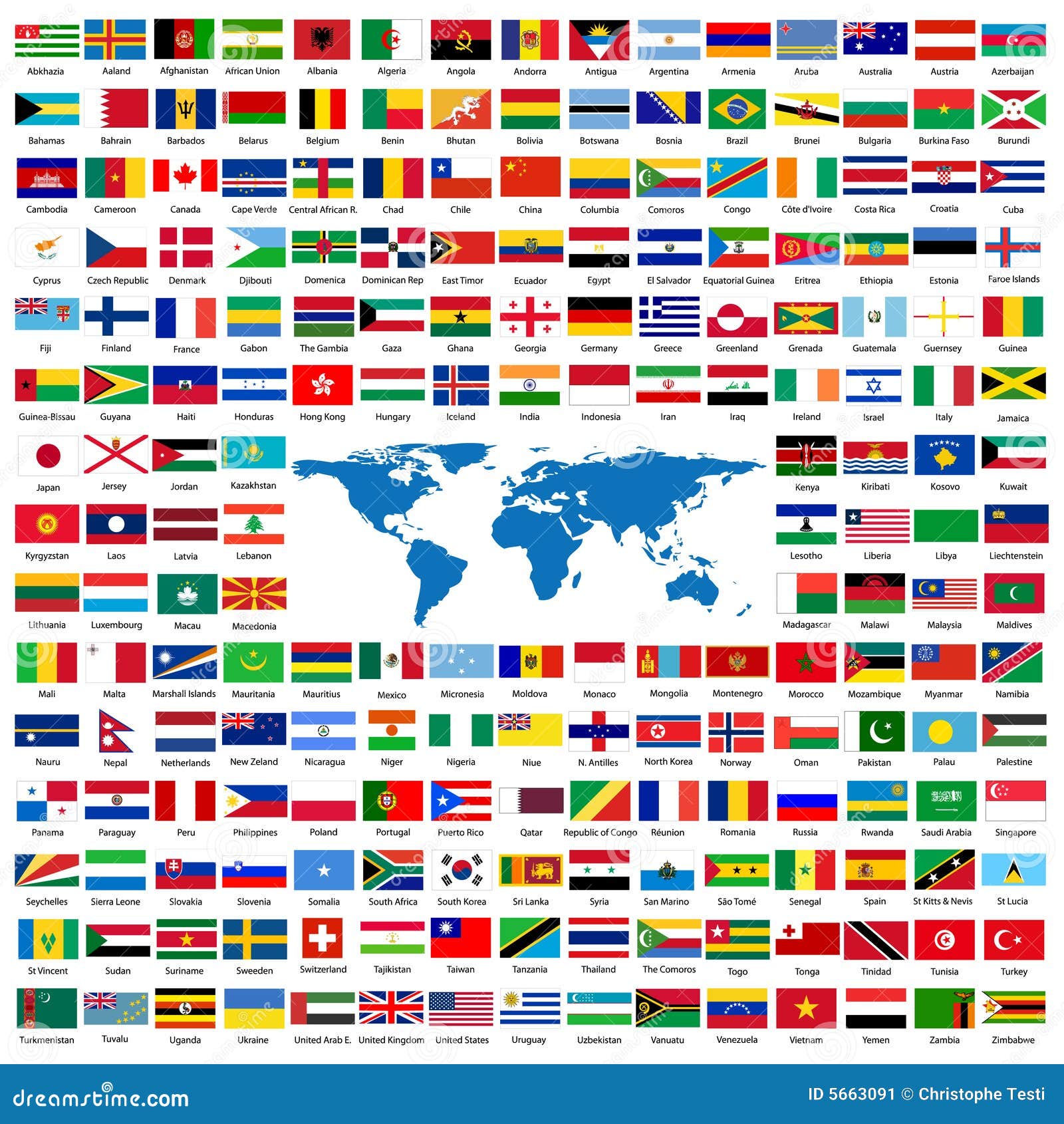 official flags of the world