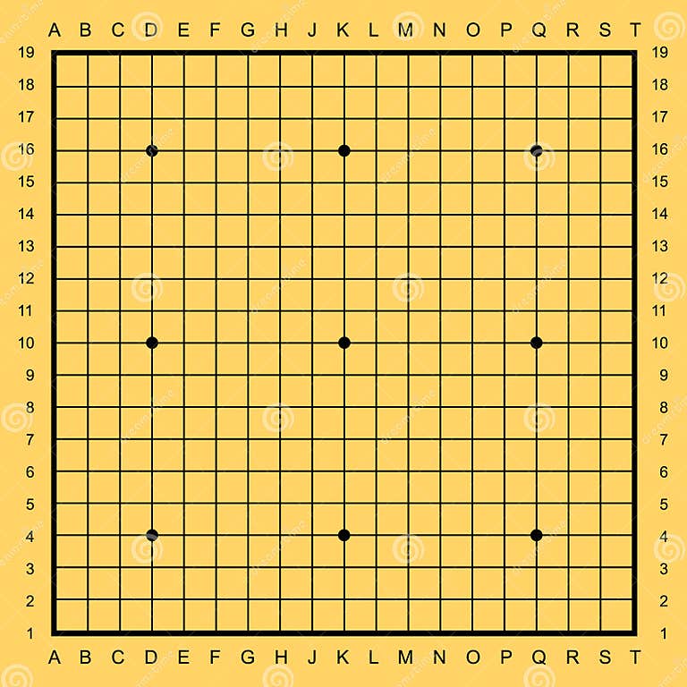 Official Go Board Game Vector Stock Vector - Illustration of games
