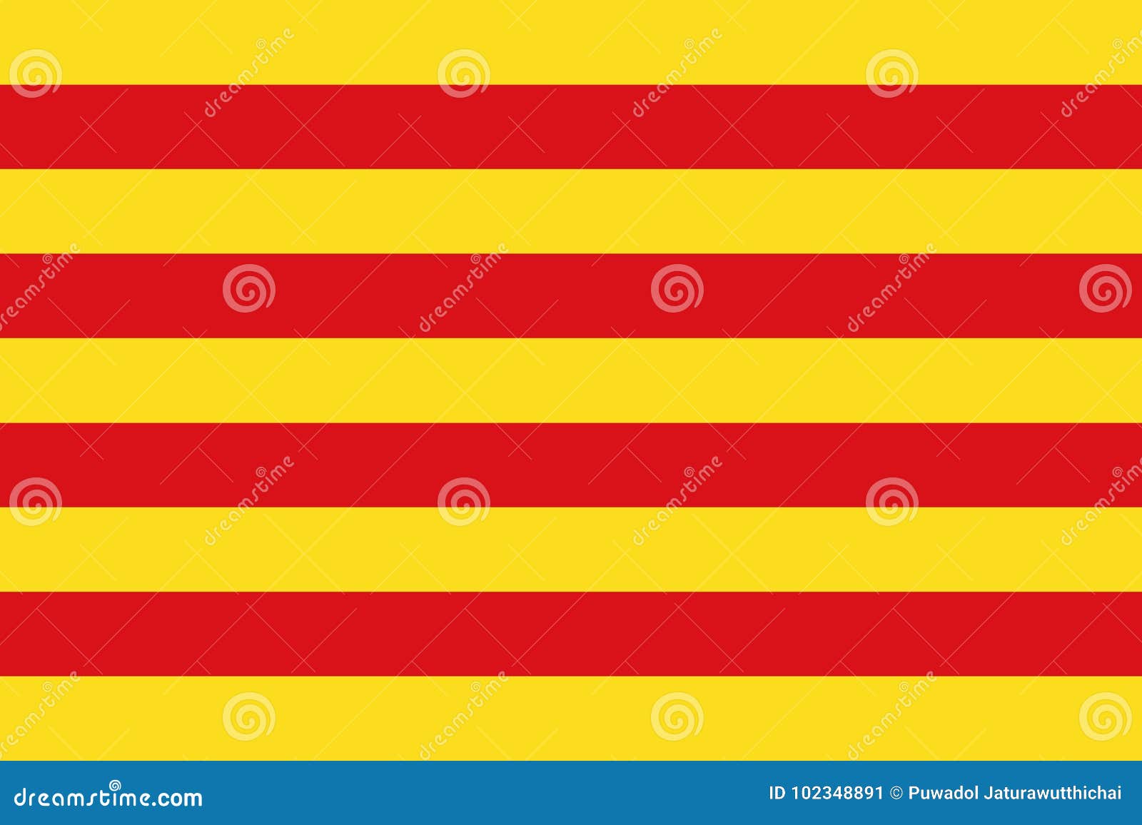 official  flag of catalonia