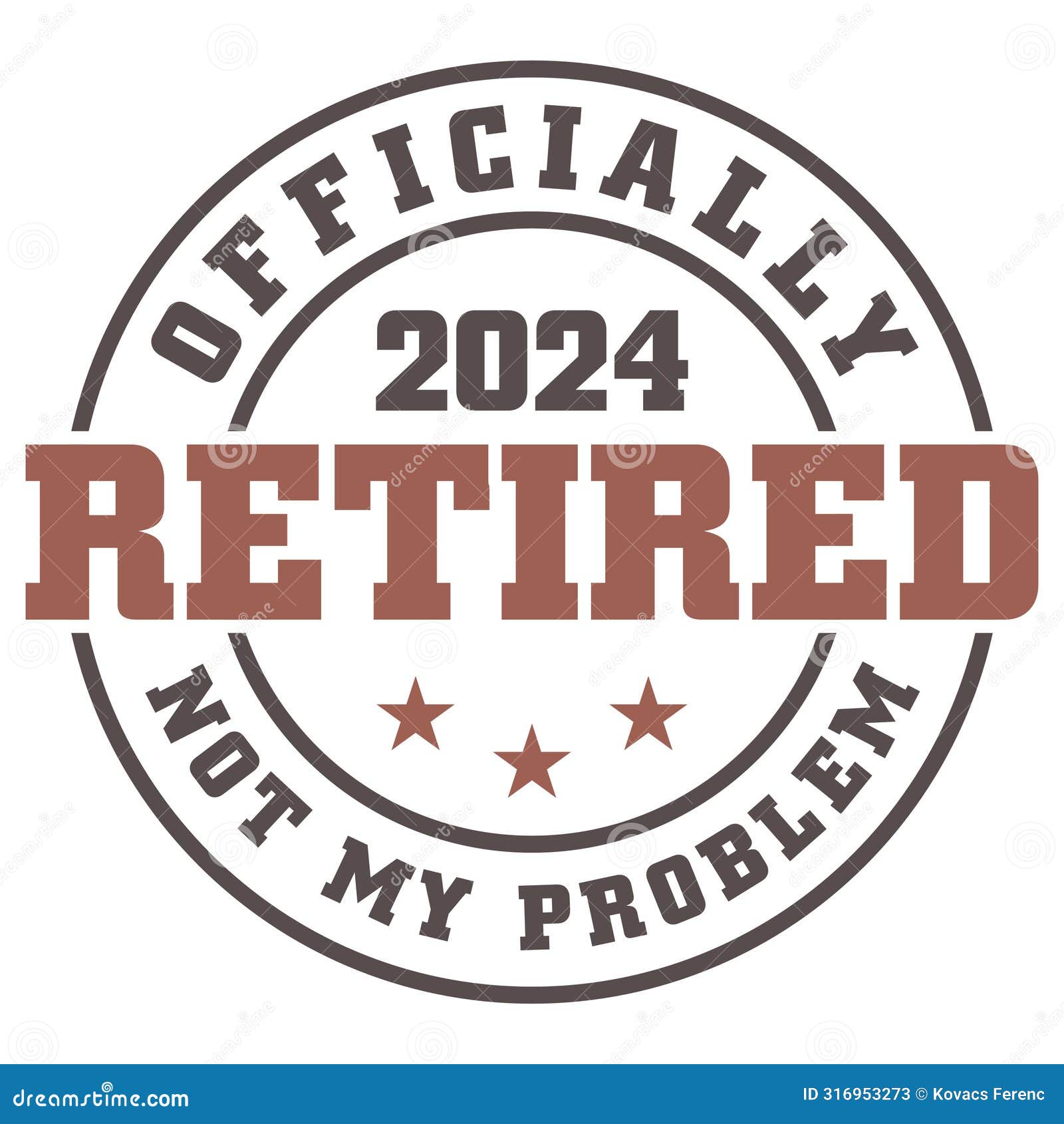 officially retired 2024, retirement  and clip art