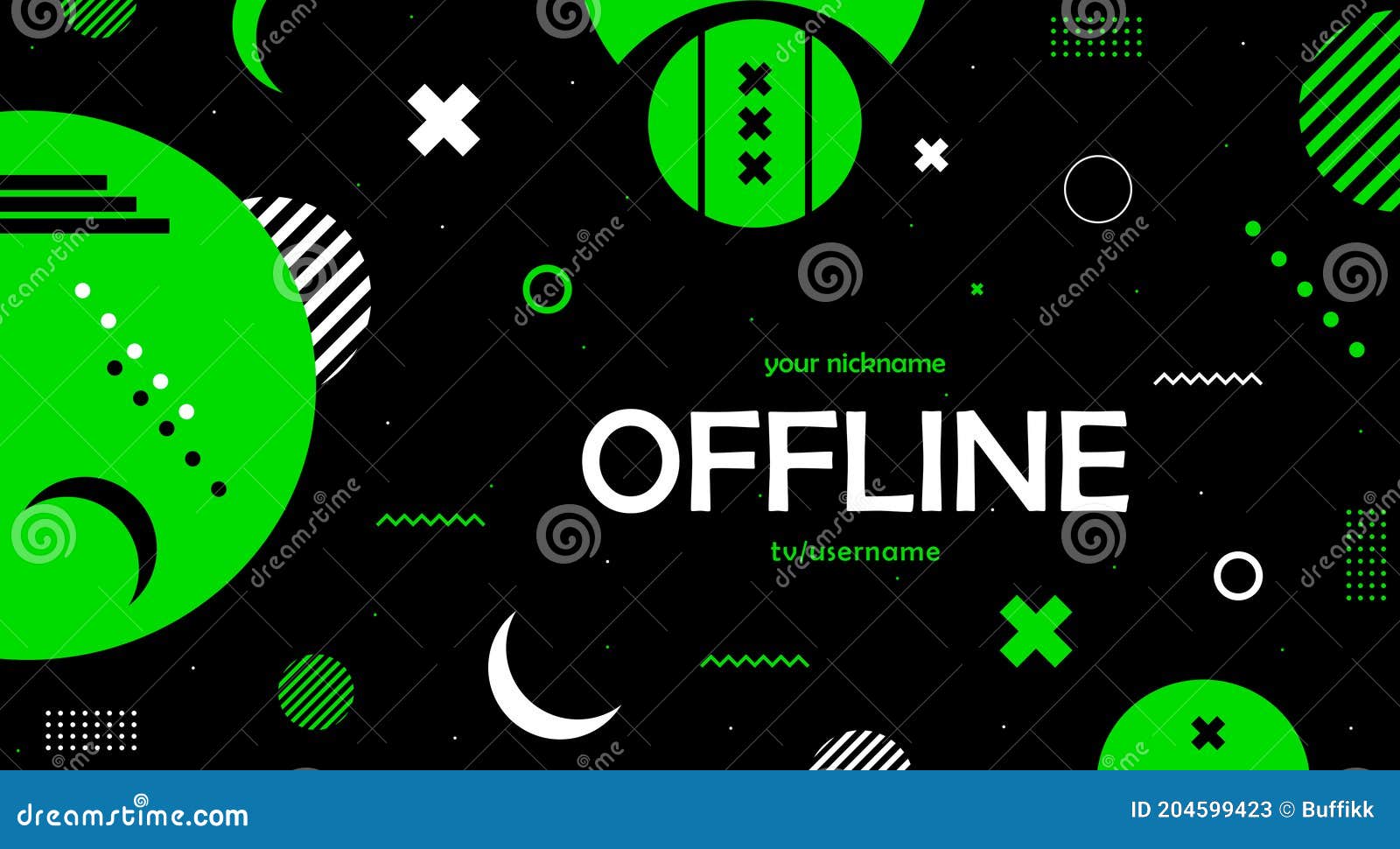 Hud màn hình Twitch Offline Banner 16:9 cho Streamers với màn hình đen và nền tảng màu xanh lá cây không chỉ giúp bạn tạo dấu ấn riêng trên kênh của mình, mà còn mang đến sự chuyên nghiệp và đẳng cấp cho kênh của bạn. Hãy để hình ảnh này giúp bạn thu hút nhiều lượt xem từ khán giả của mình.