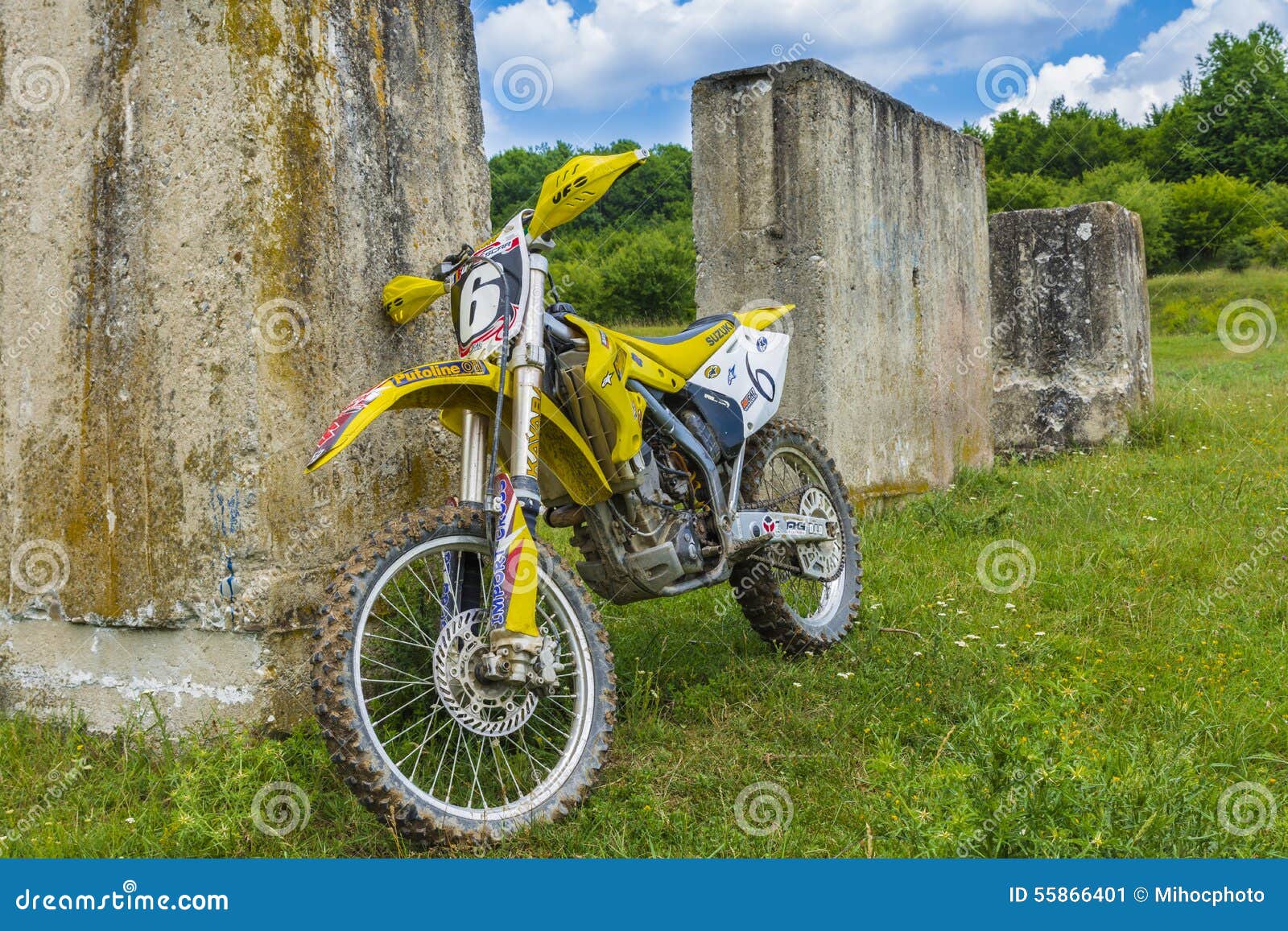 Offroad motorcycle editorial photo. Image of bucharest 55866401