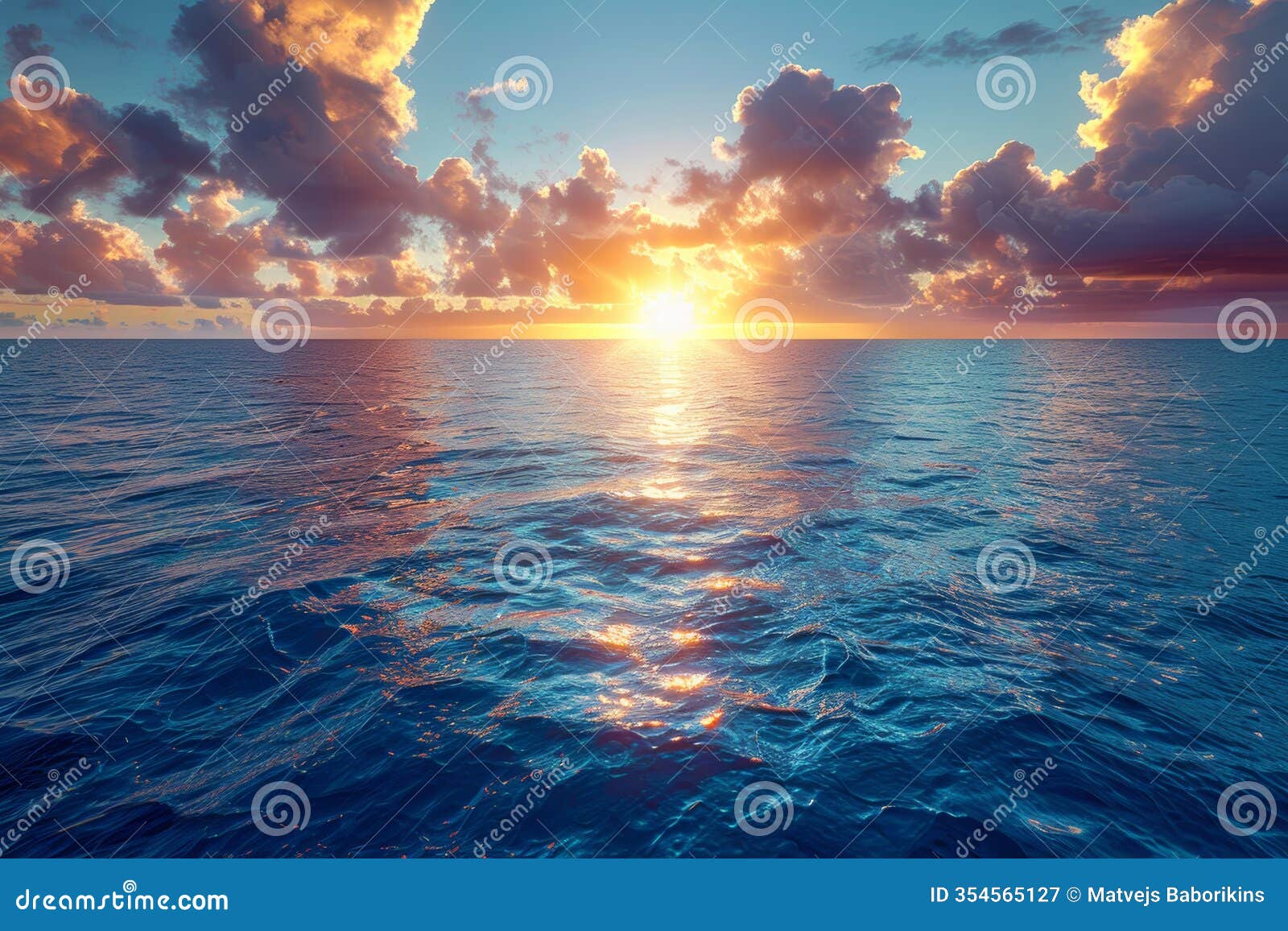 offshore oil and gas jackup platform engaged in cargo operations against a stunning sunset sky