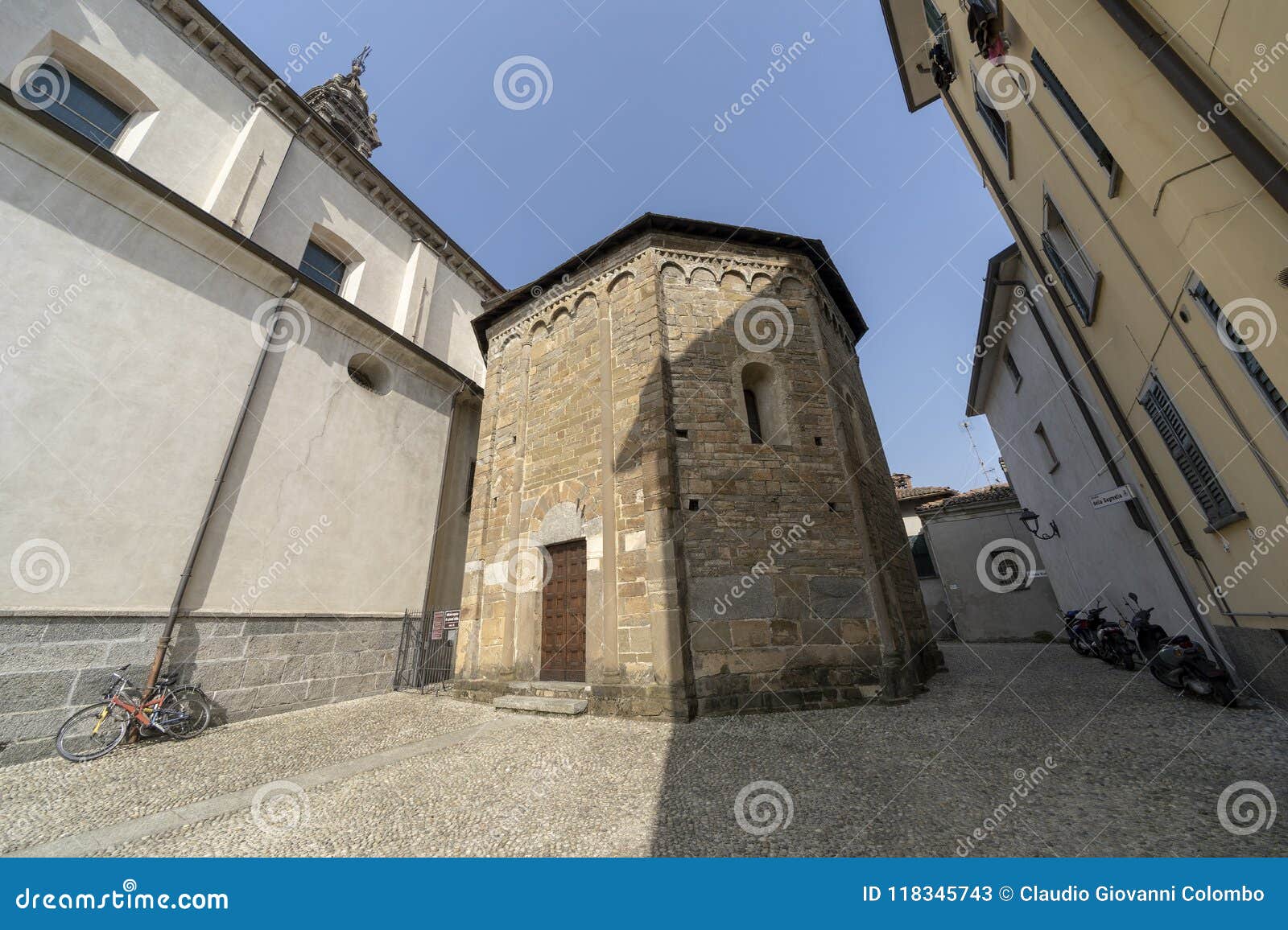 oggiono, italy: historic monuments