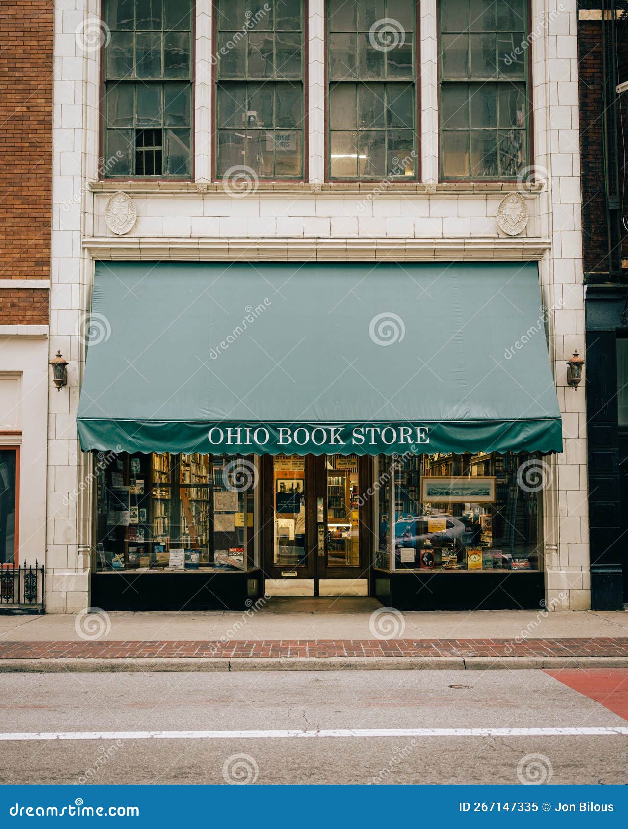 Ohio Book Store Vintage Sign, Cincinnati, Ohio Editorial Image Image