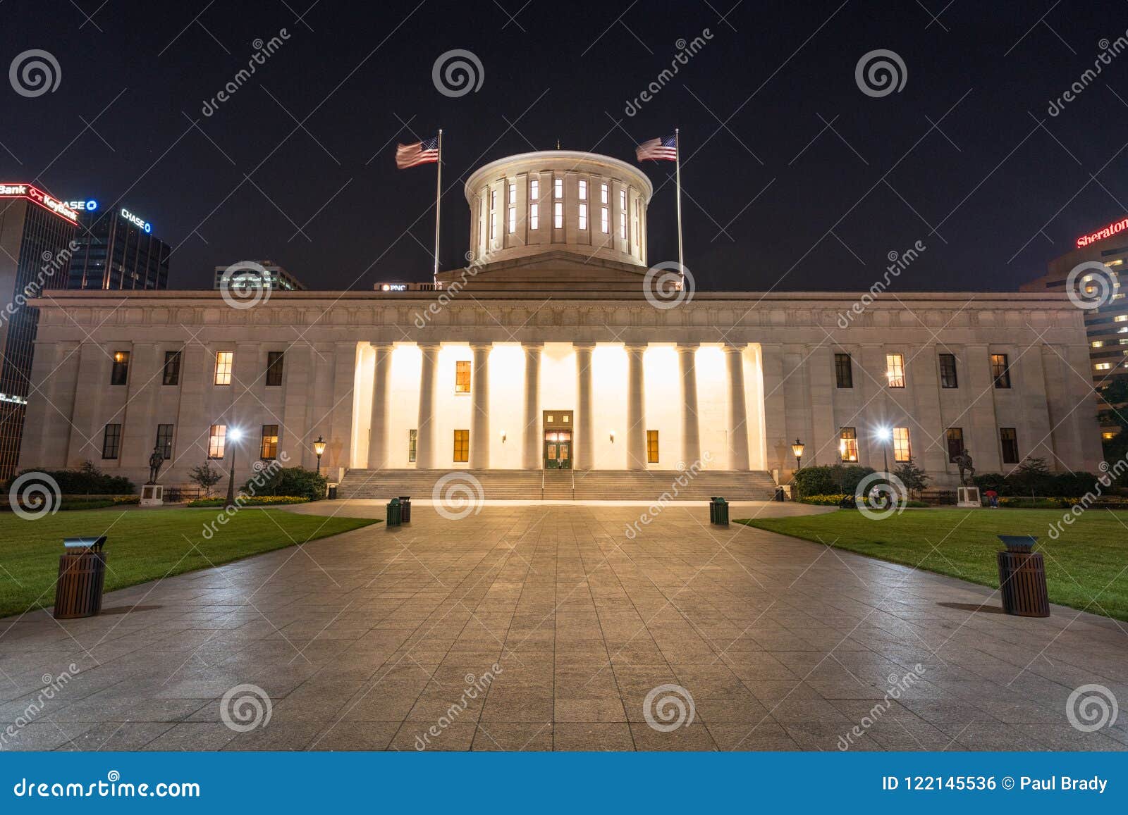 Ohio Capital Building editorial photo. Image of legislature 122145536