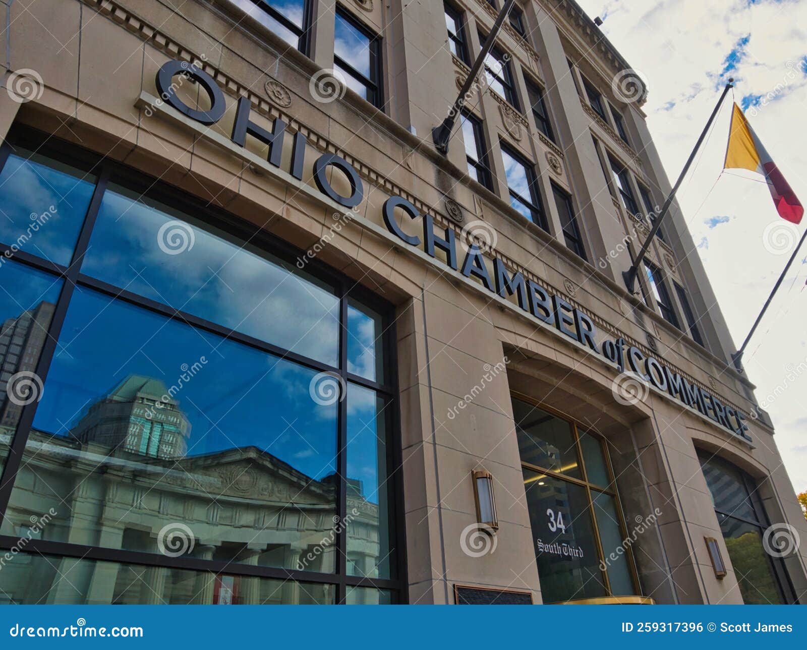 Ohio Chamber of Commerce in Columbus Ohio Editorial Photo Image of