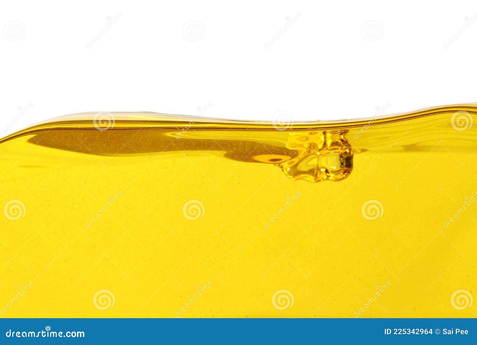 Oil with Air Bubbles at the White Background Stock Photo Image of