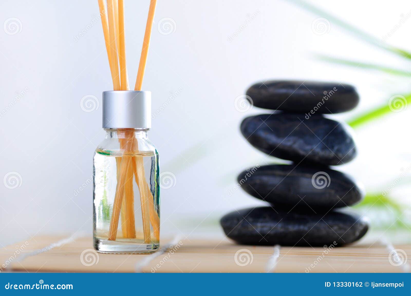 Oil Aromatherapy with Stones Stock Photo Image of relaxing, fragrance