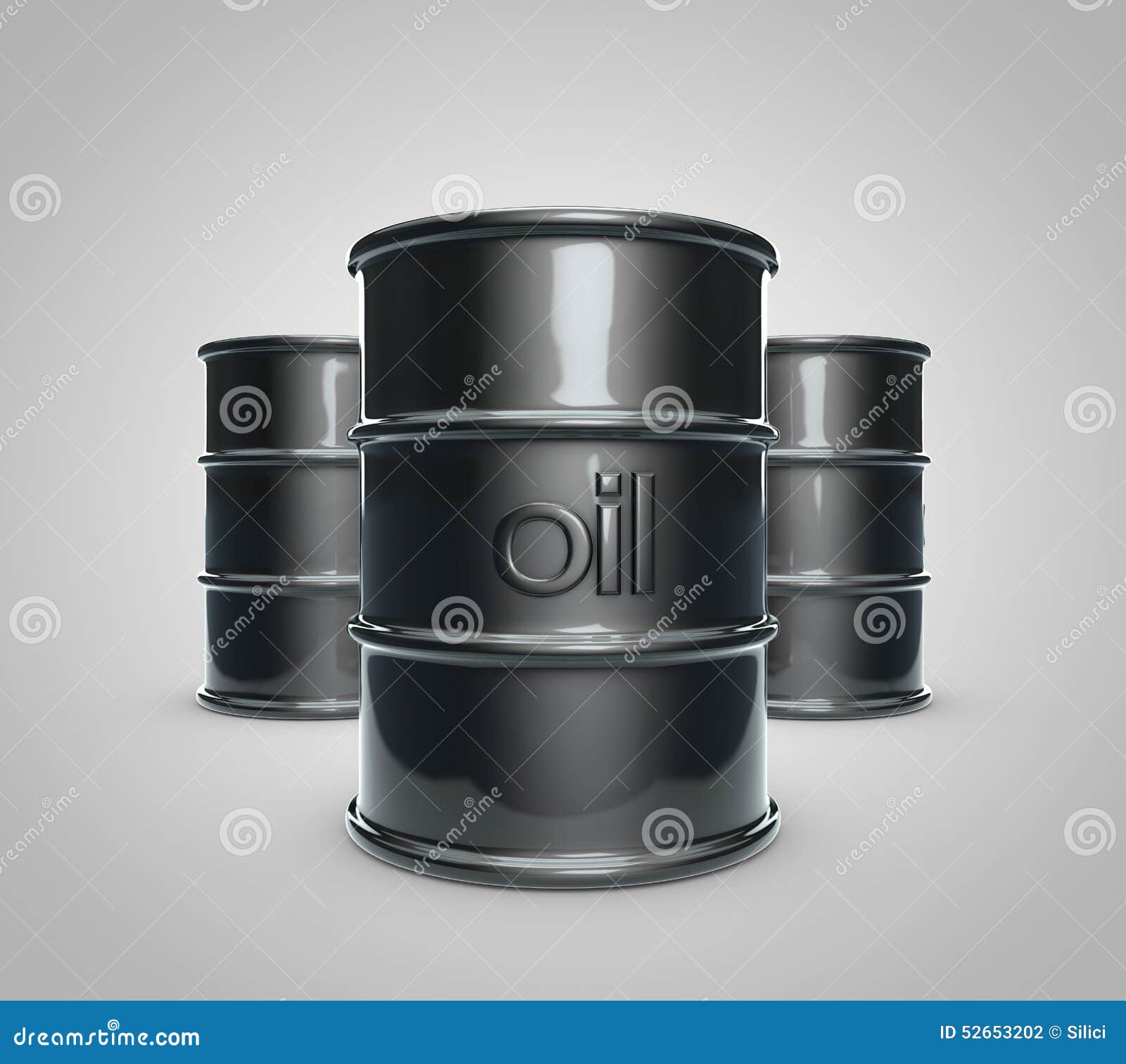 Oil Barrel Set stock illustration. Illustration of metal 52653202