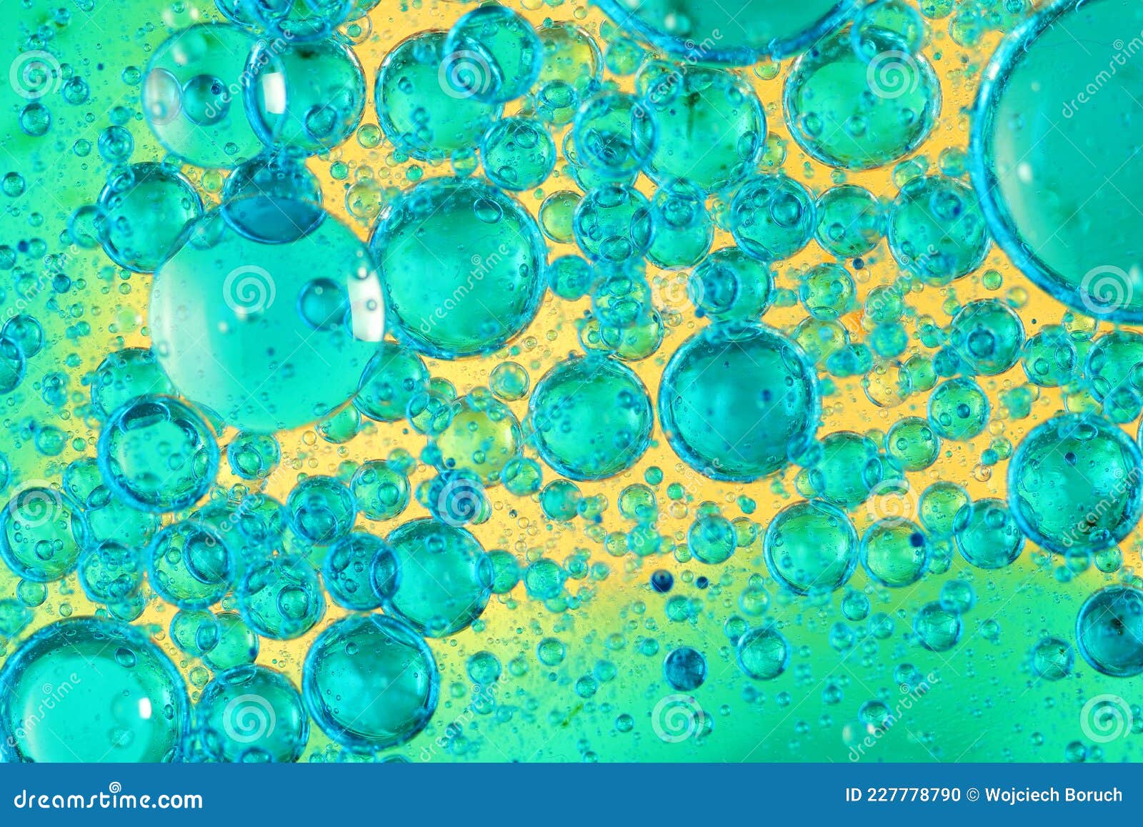 Oil bubbles on glass stock photo. Image of smartphone 227778790