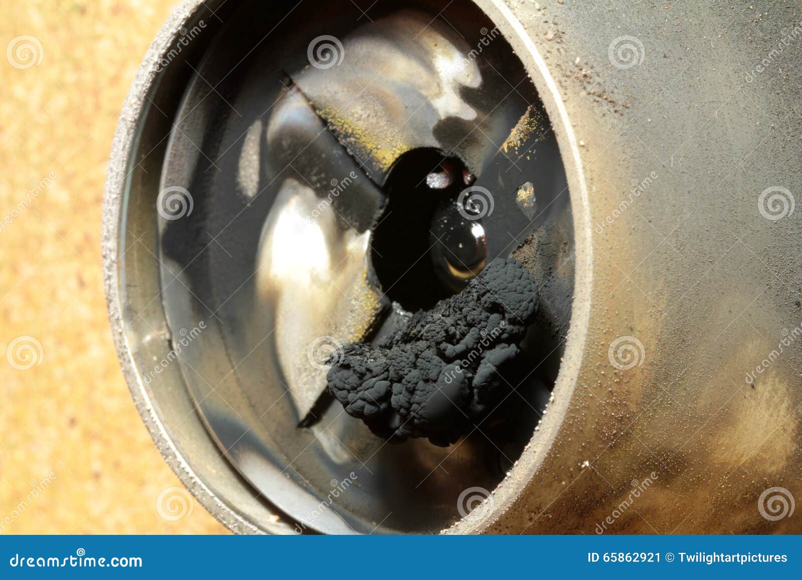 Oil burner nozzle stock image. Image of boiler, residue 65862921