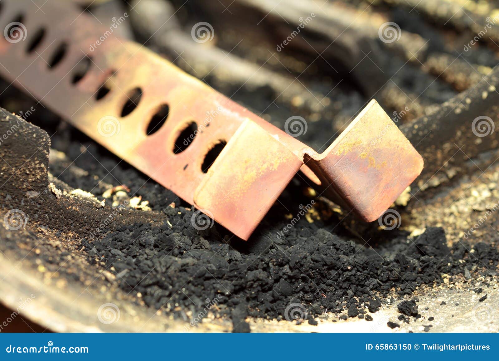 Oil burner nozzle stock photo. Image of firing, deposition 65863150