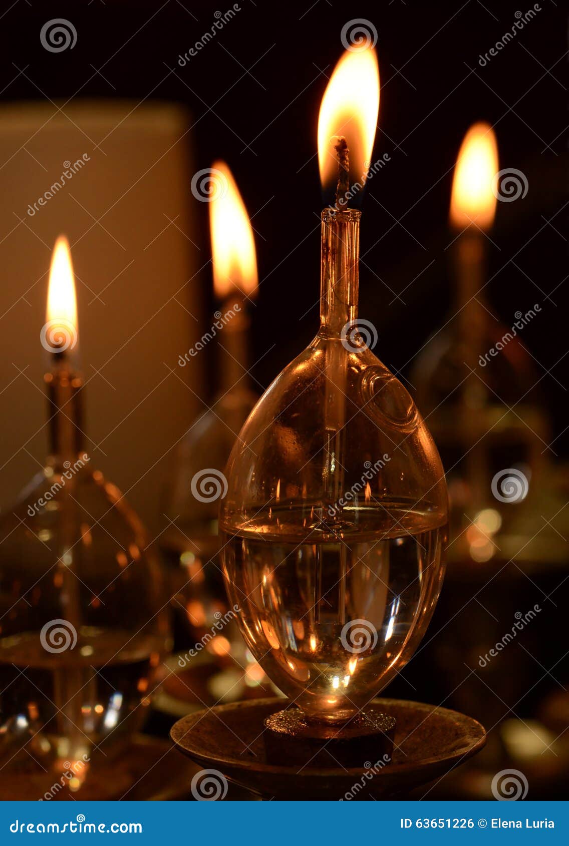 Oil candles stock photo. Image of praying, lantern, candlestick 63651226